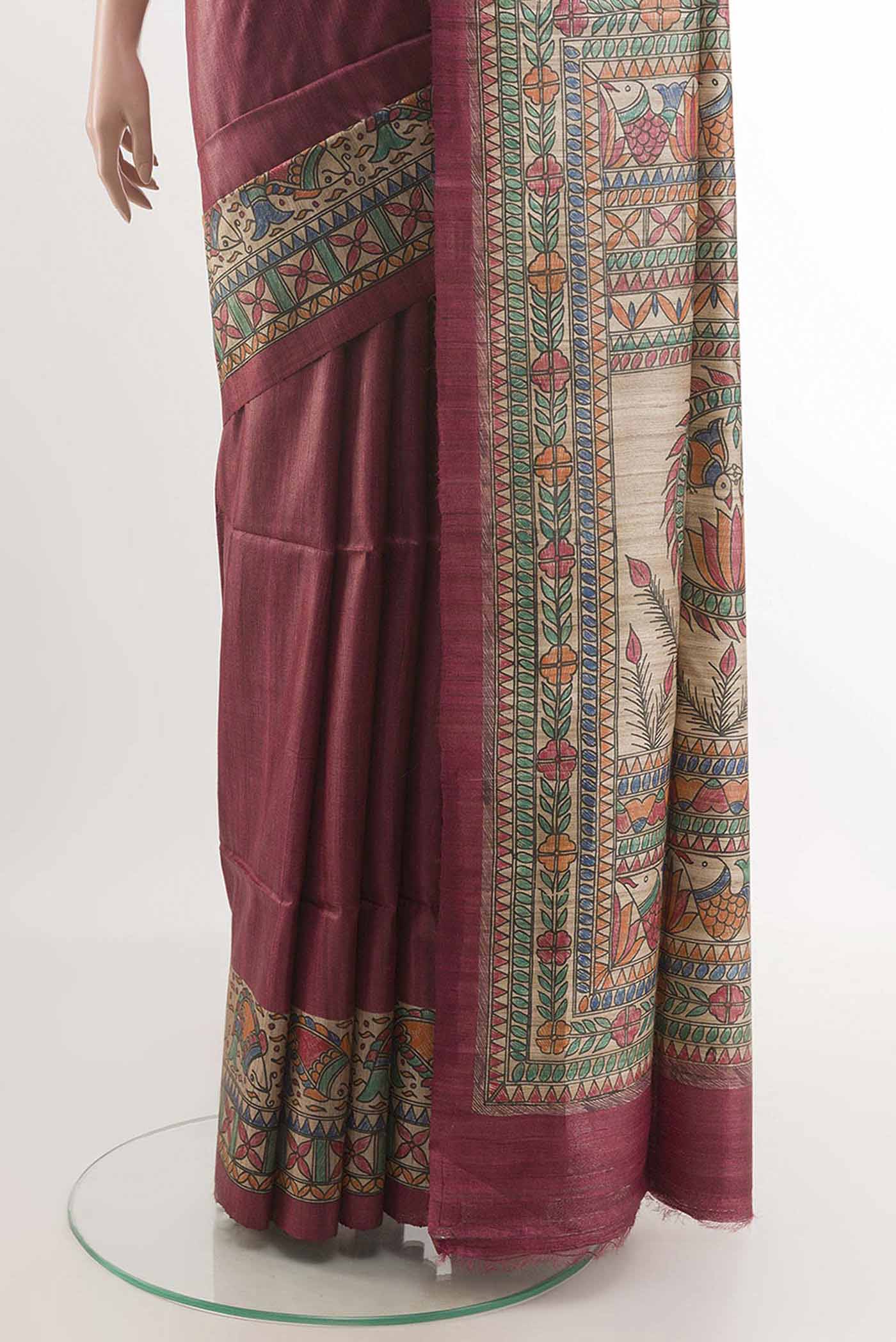 pleats pallu