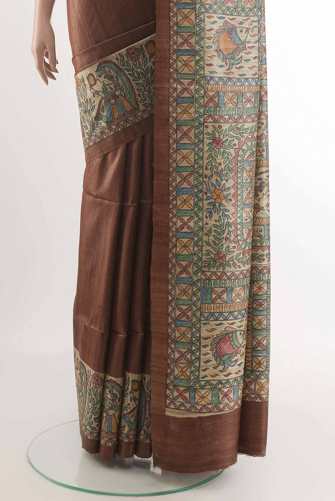 pleats pallu