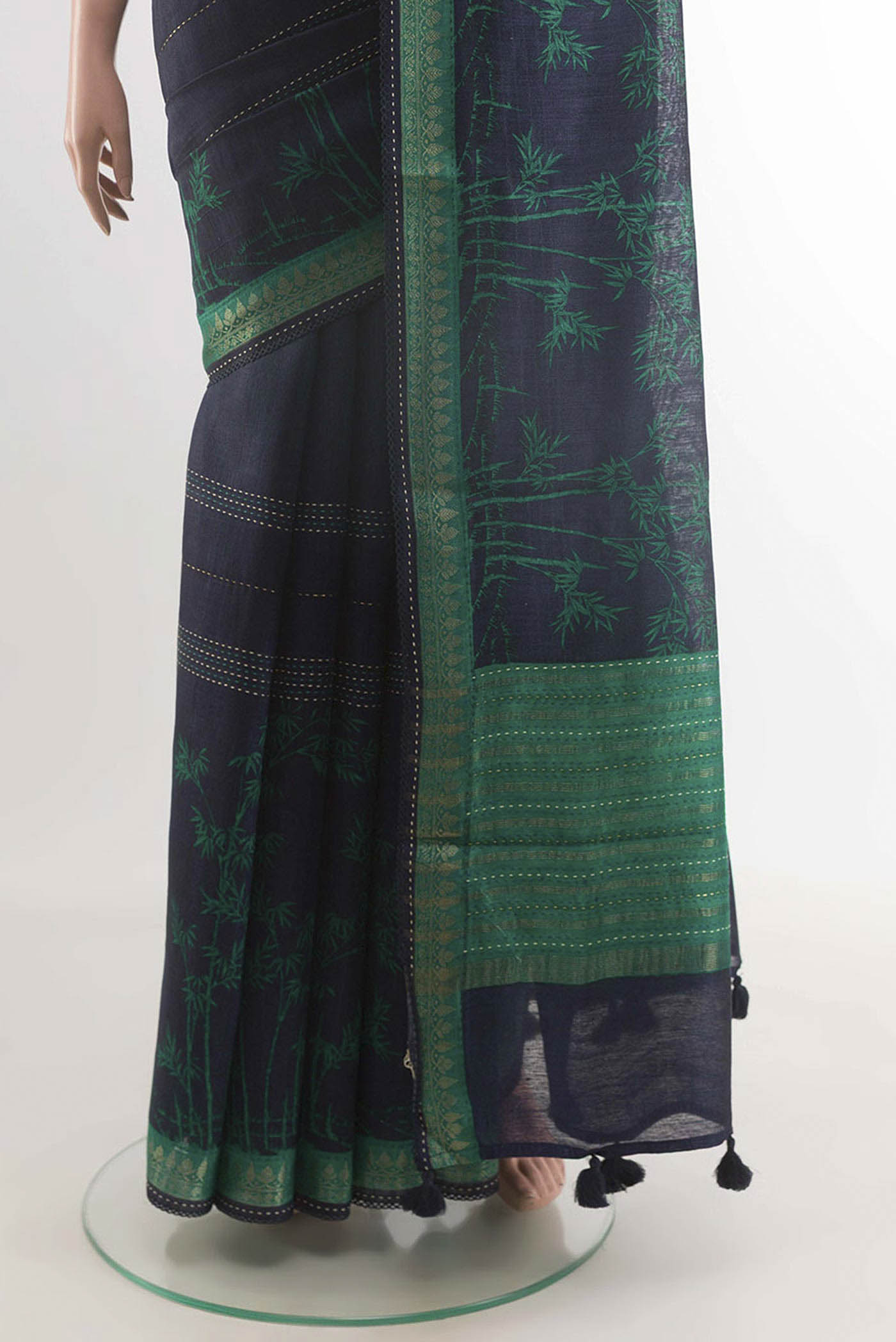 pleats pallu