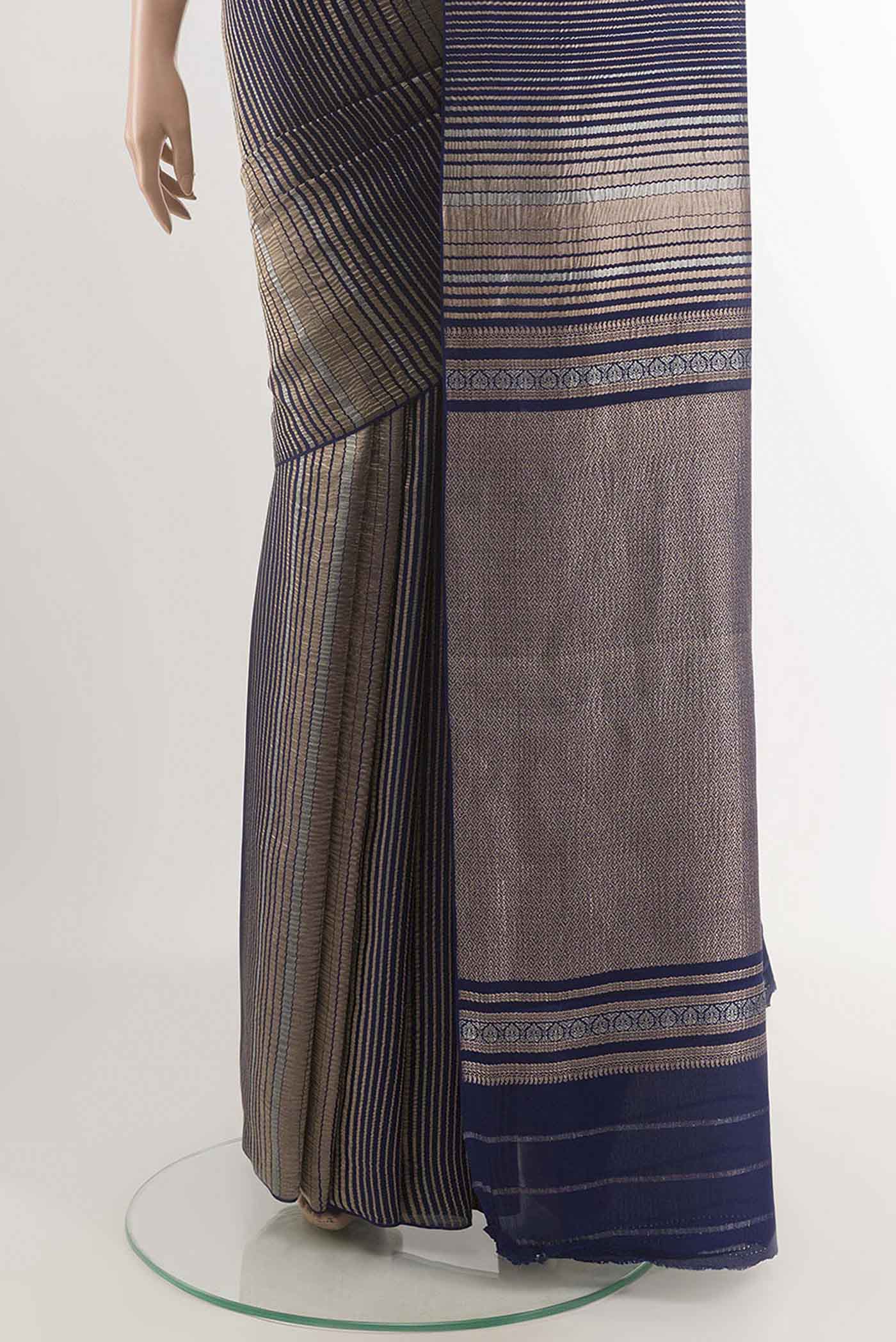 pleats pallu