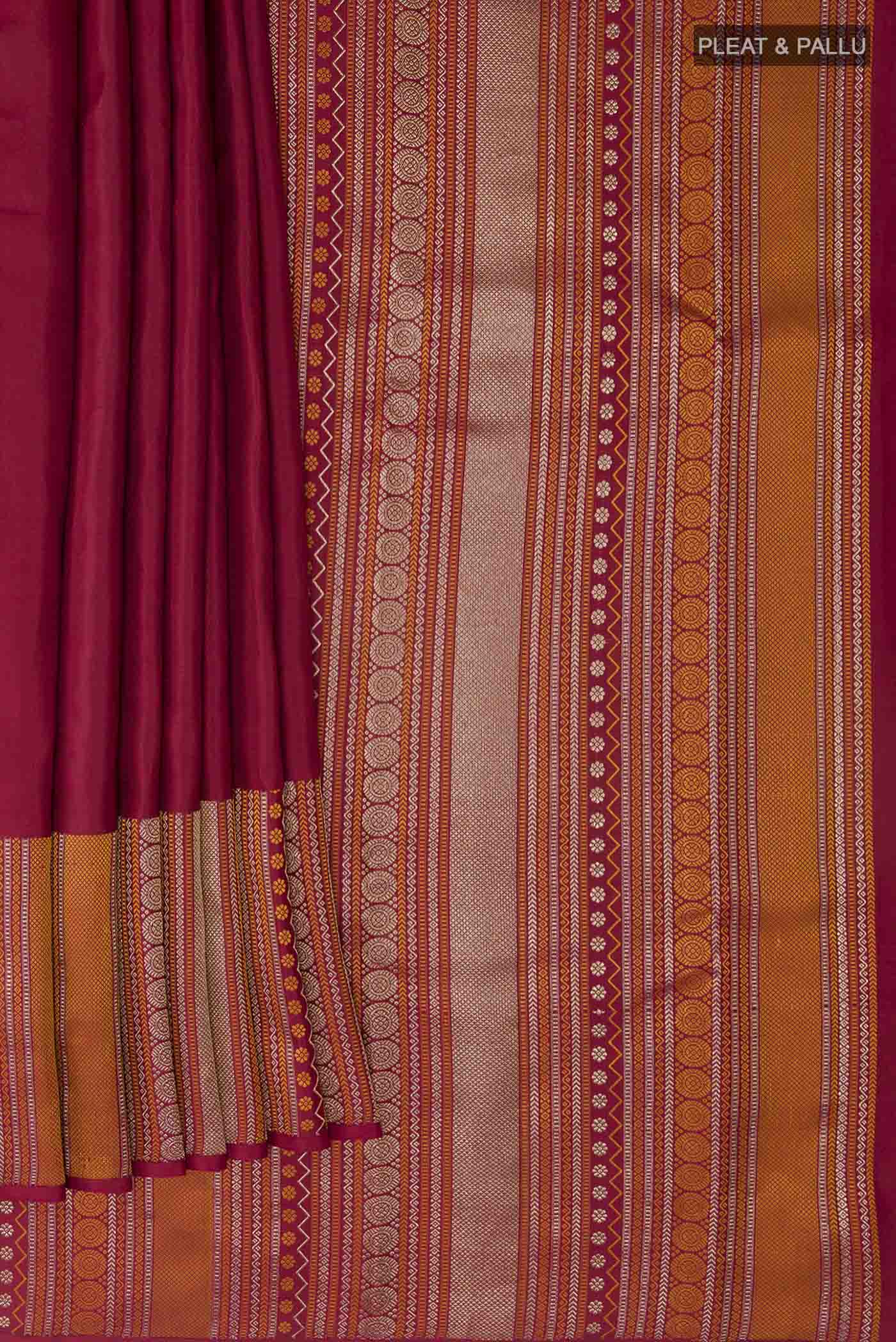 pleats pallu
