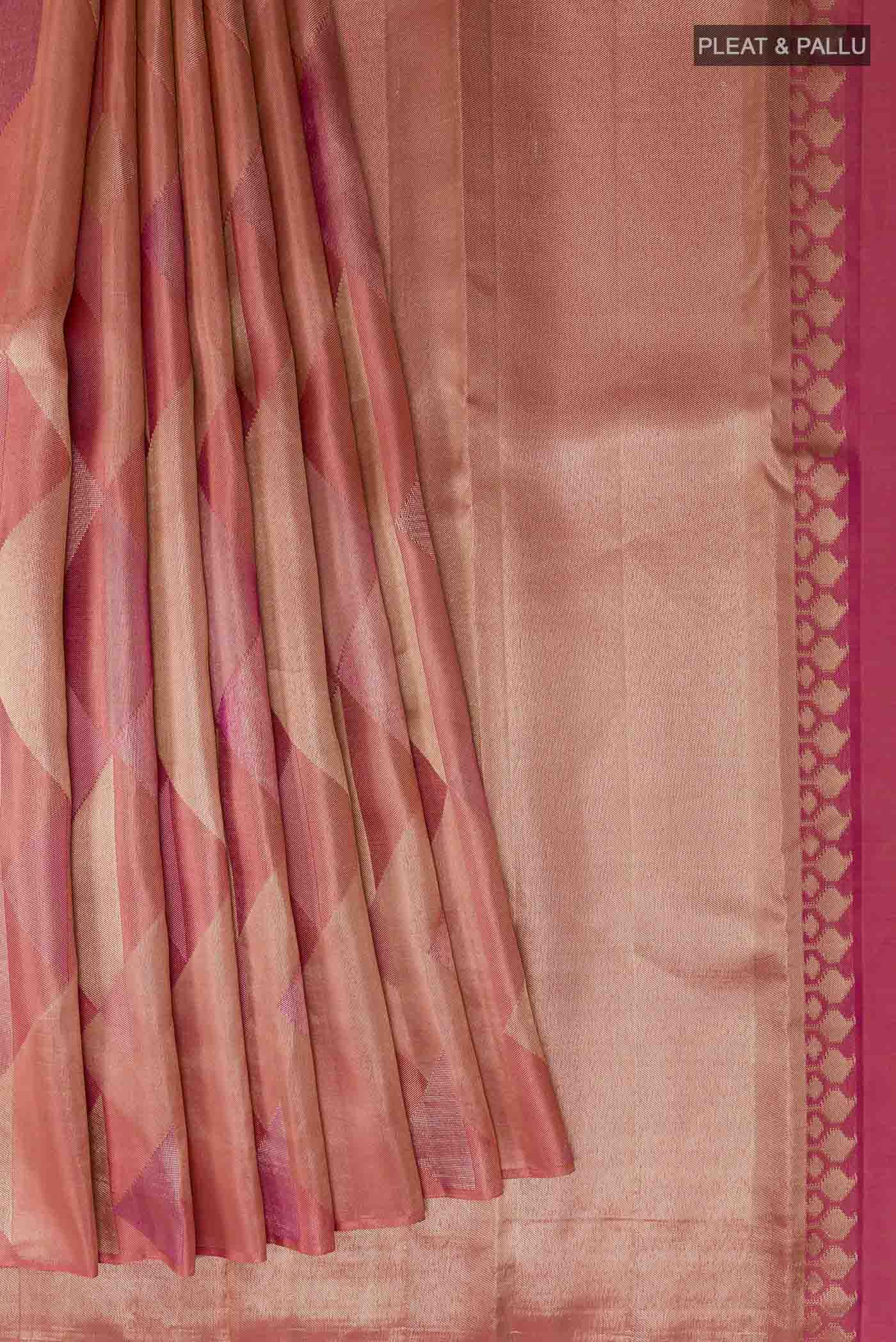 pleats pallu