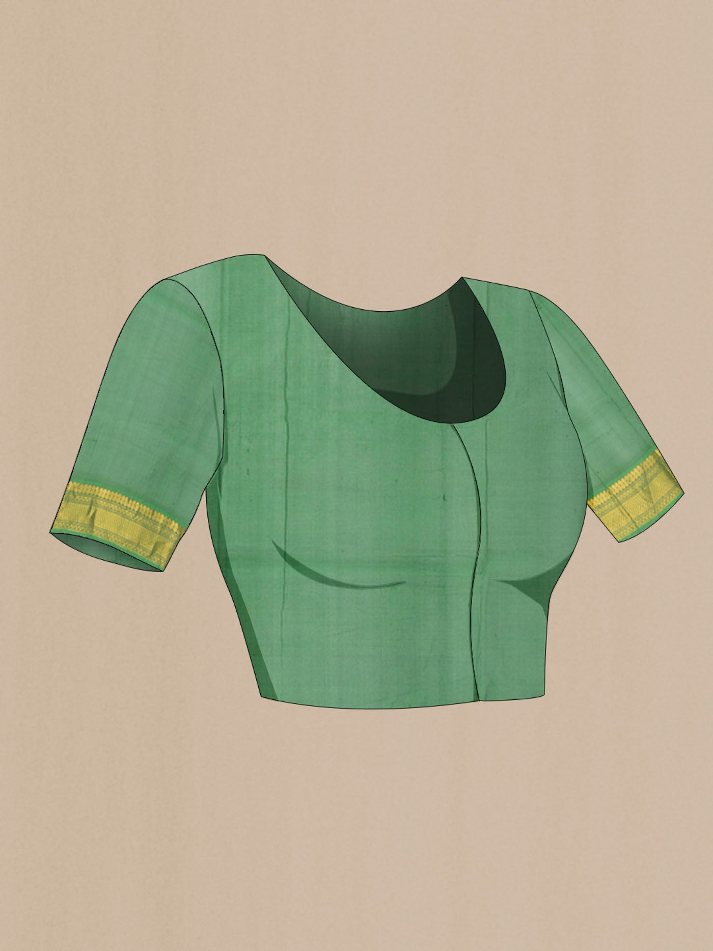 blouse closeup