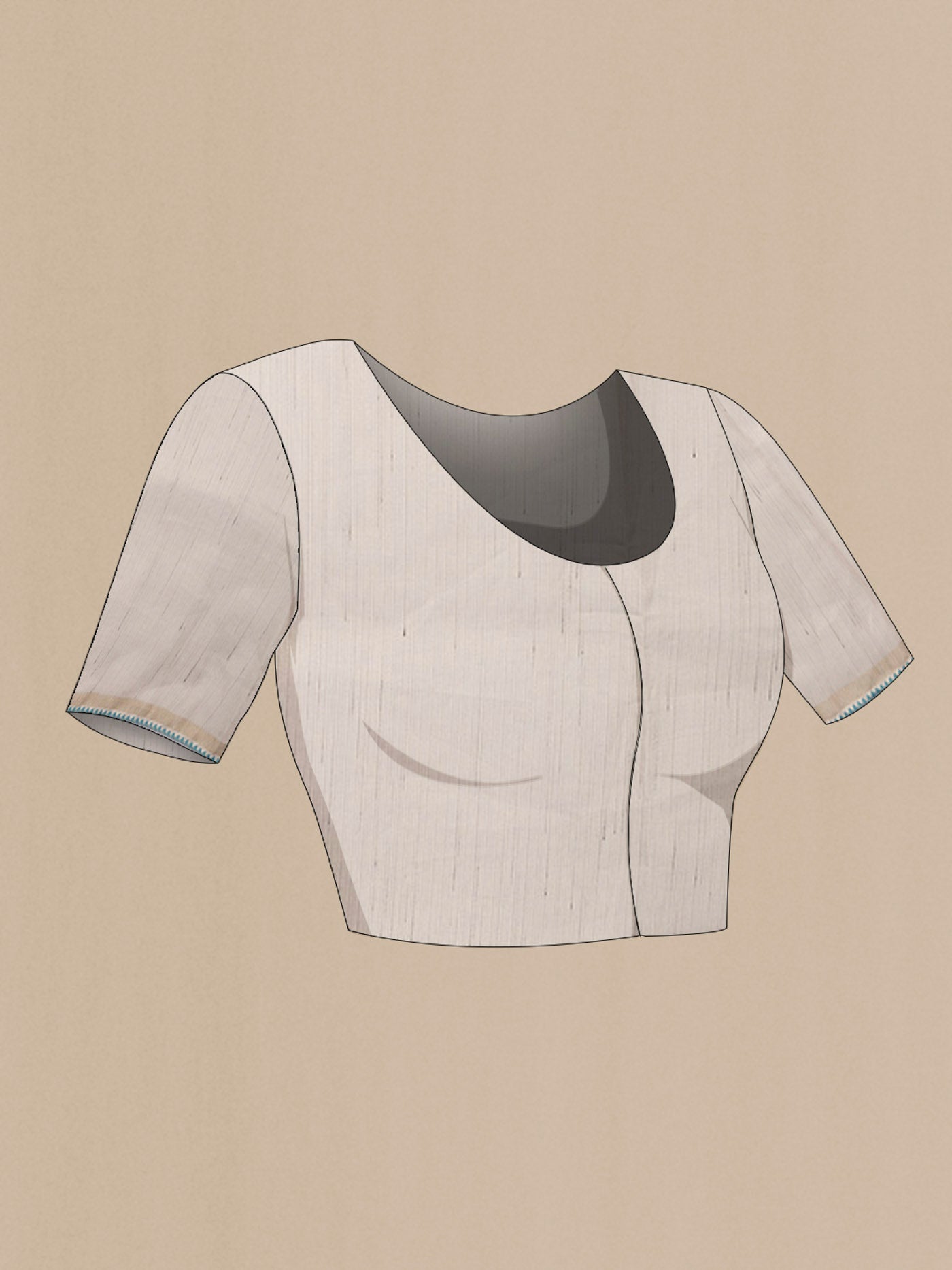 blouse closeup