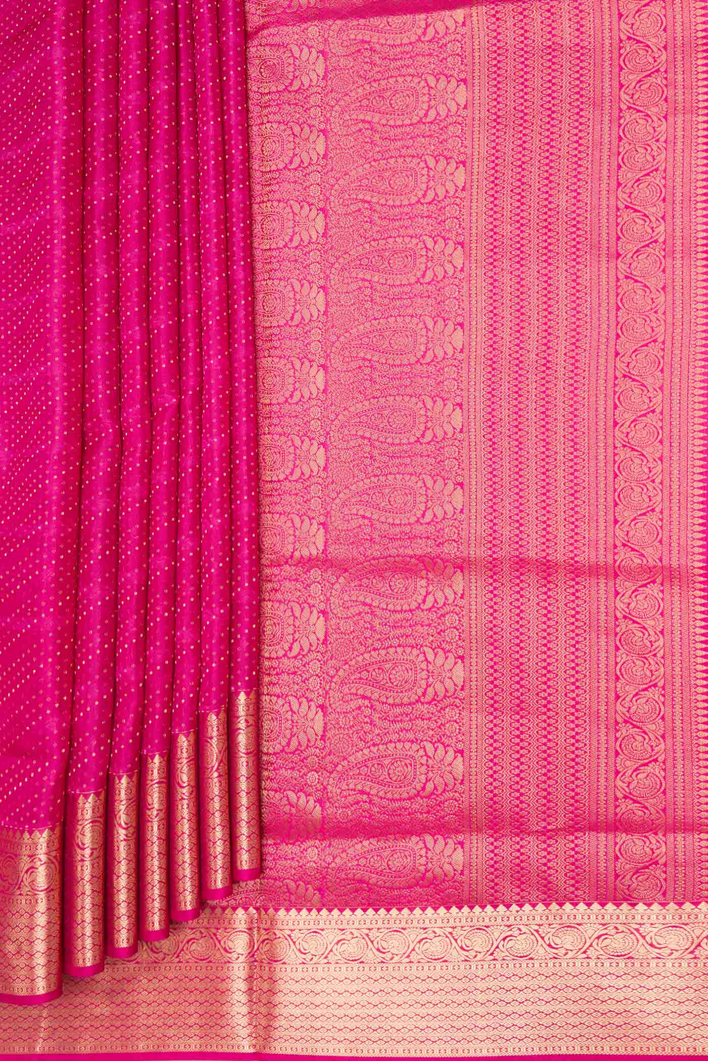 pleats pallu