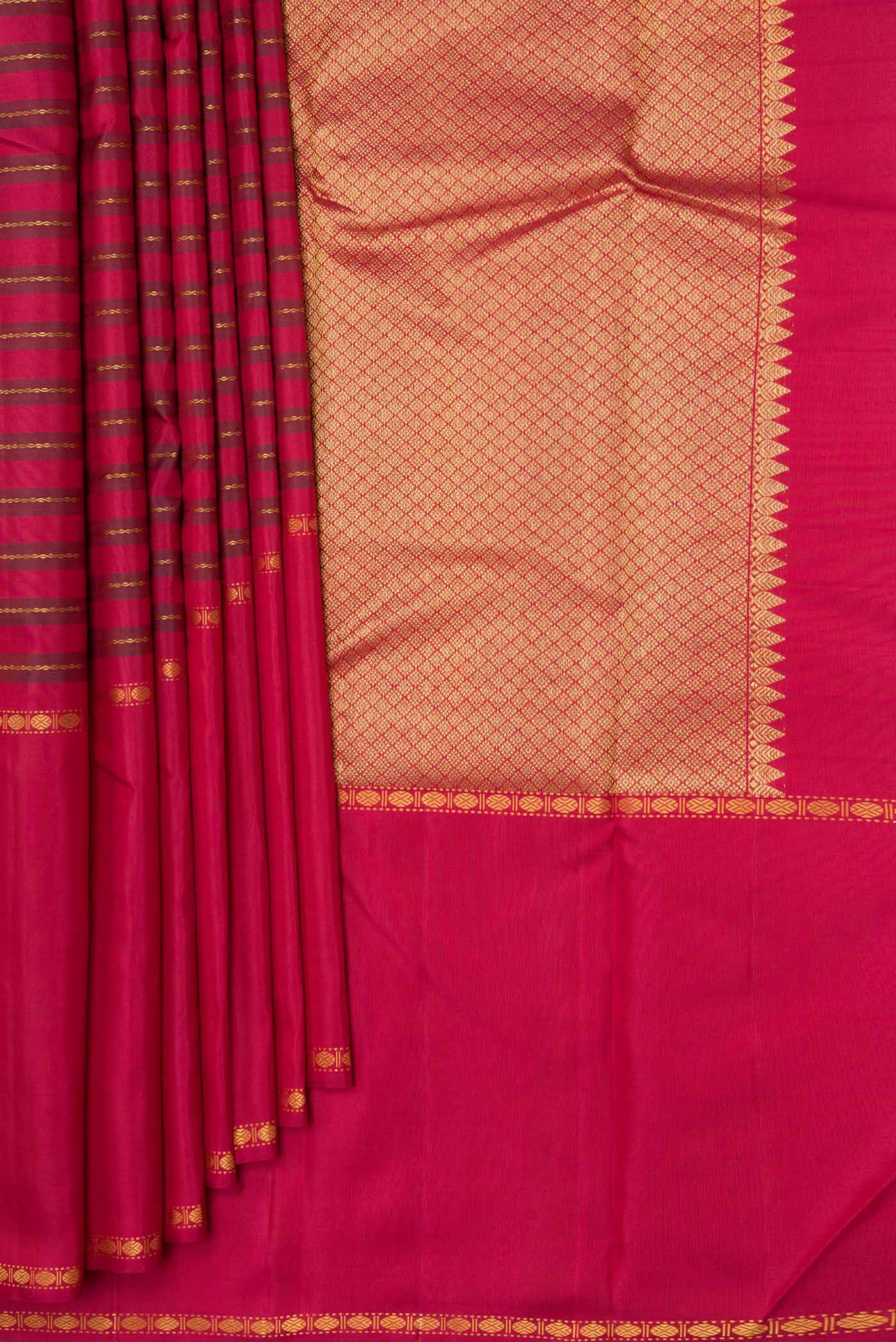 pleats pallu