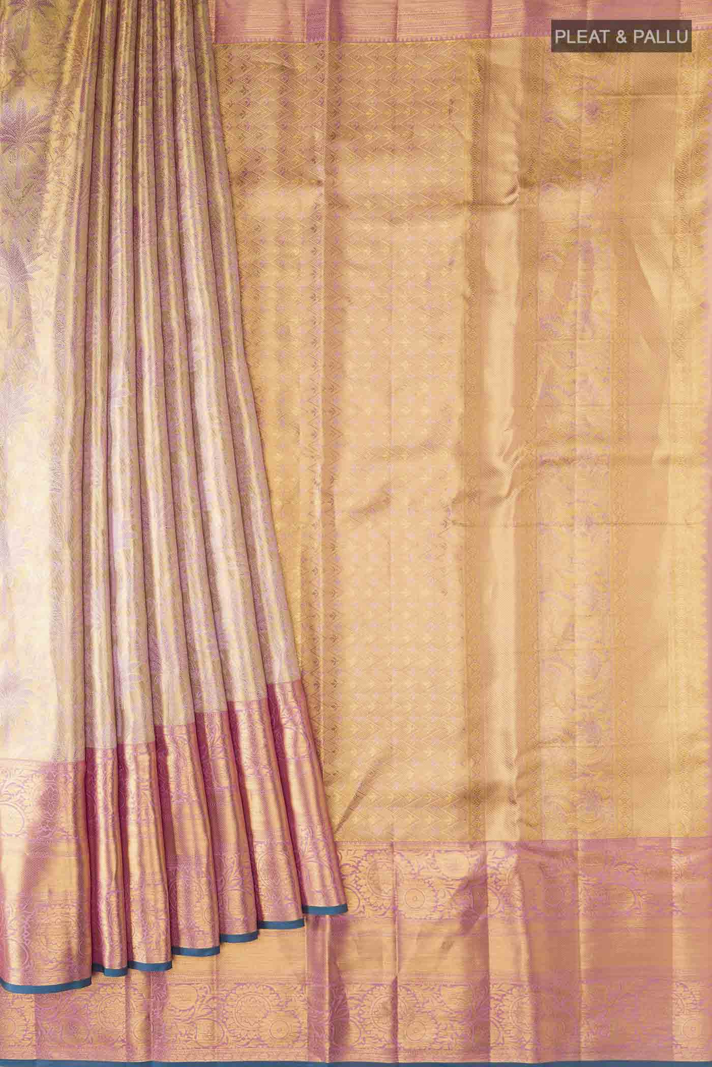pleats pallu