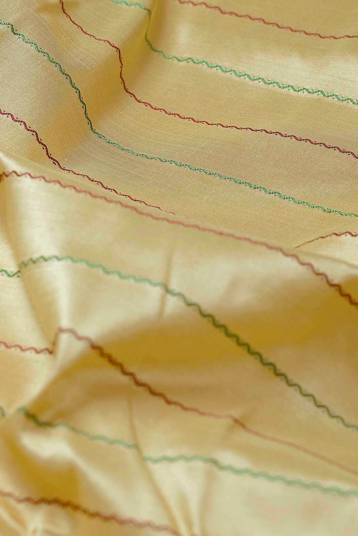 Sandal Kanchipuram Silk Saree