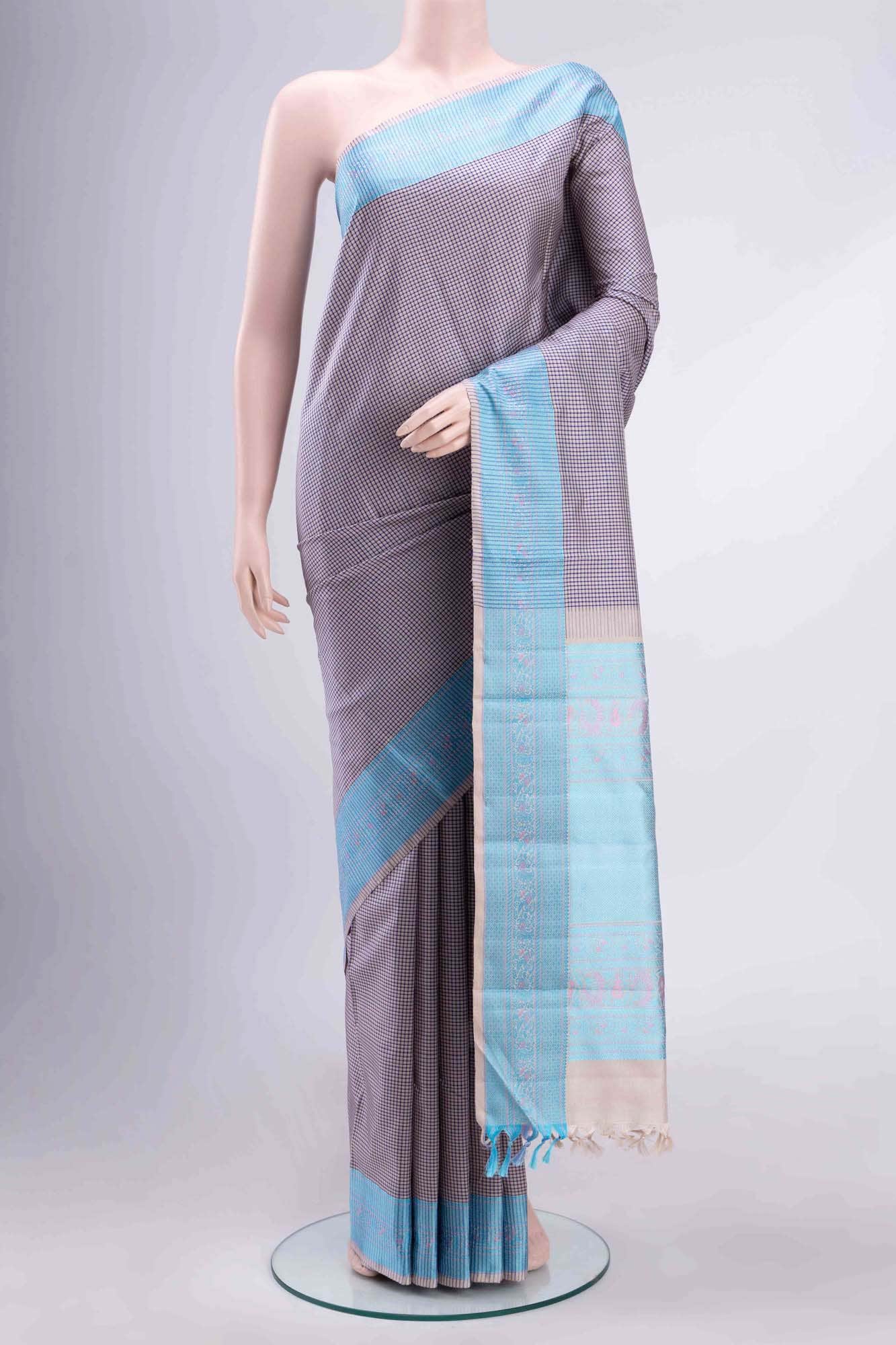 Multi Kanchipuram Silk Saree