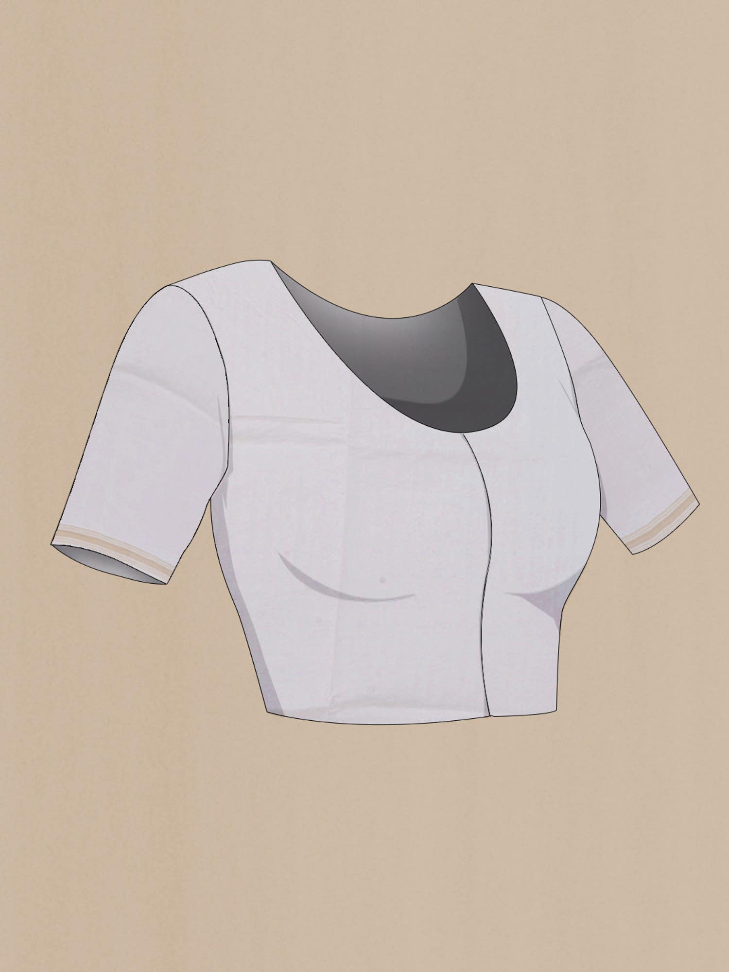 Off White Cotton Saree