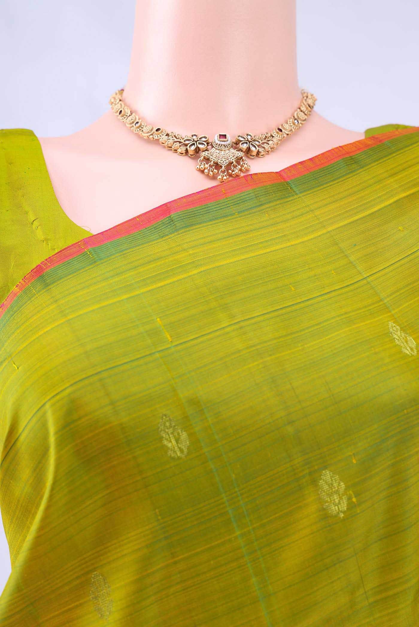 Green Kanchipuram Silk Saree
