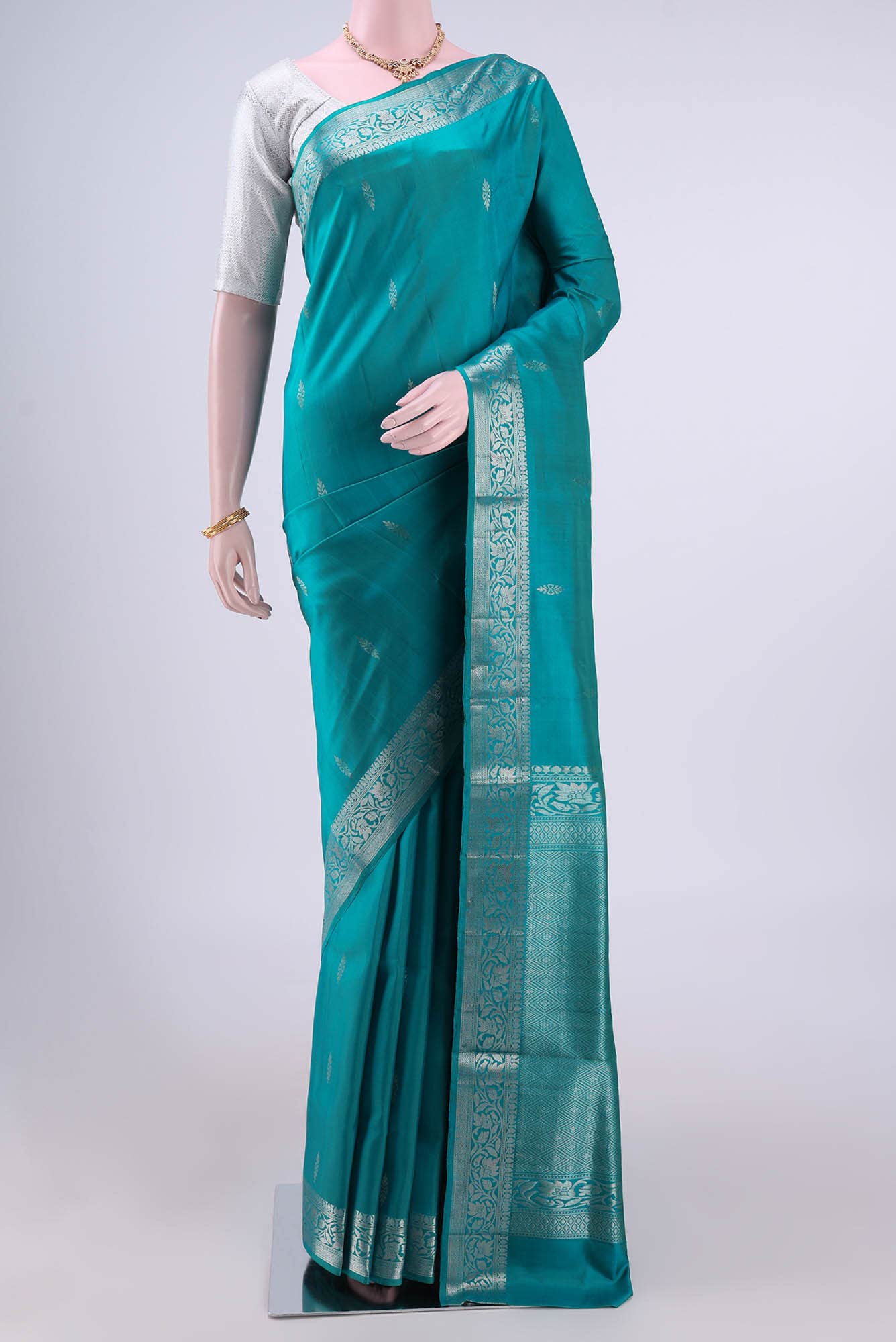 Blue Uppada Silk Saree