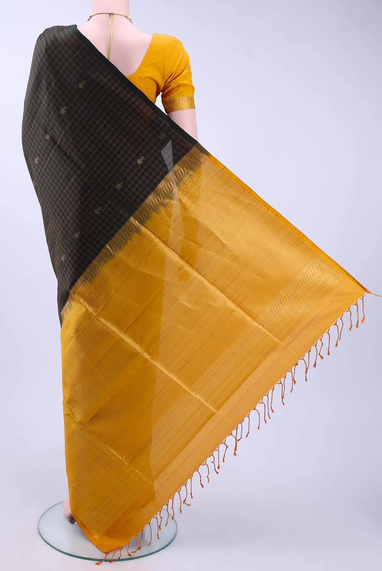 Black Soft Silk Saree