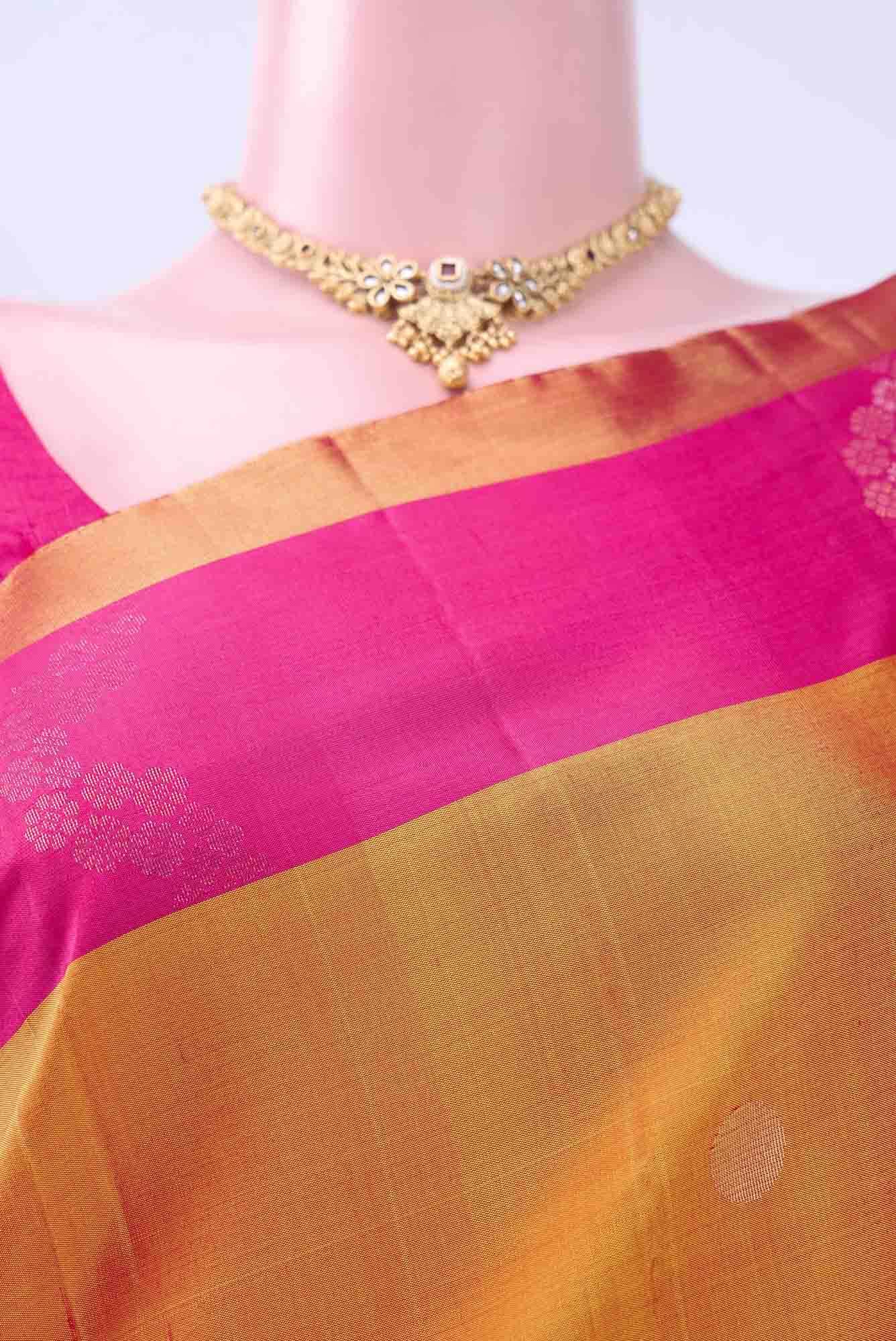 Mustard Soft Silk Saree