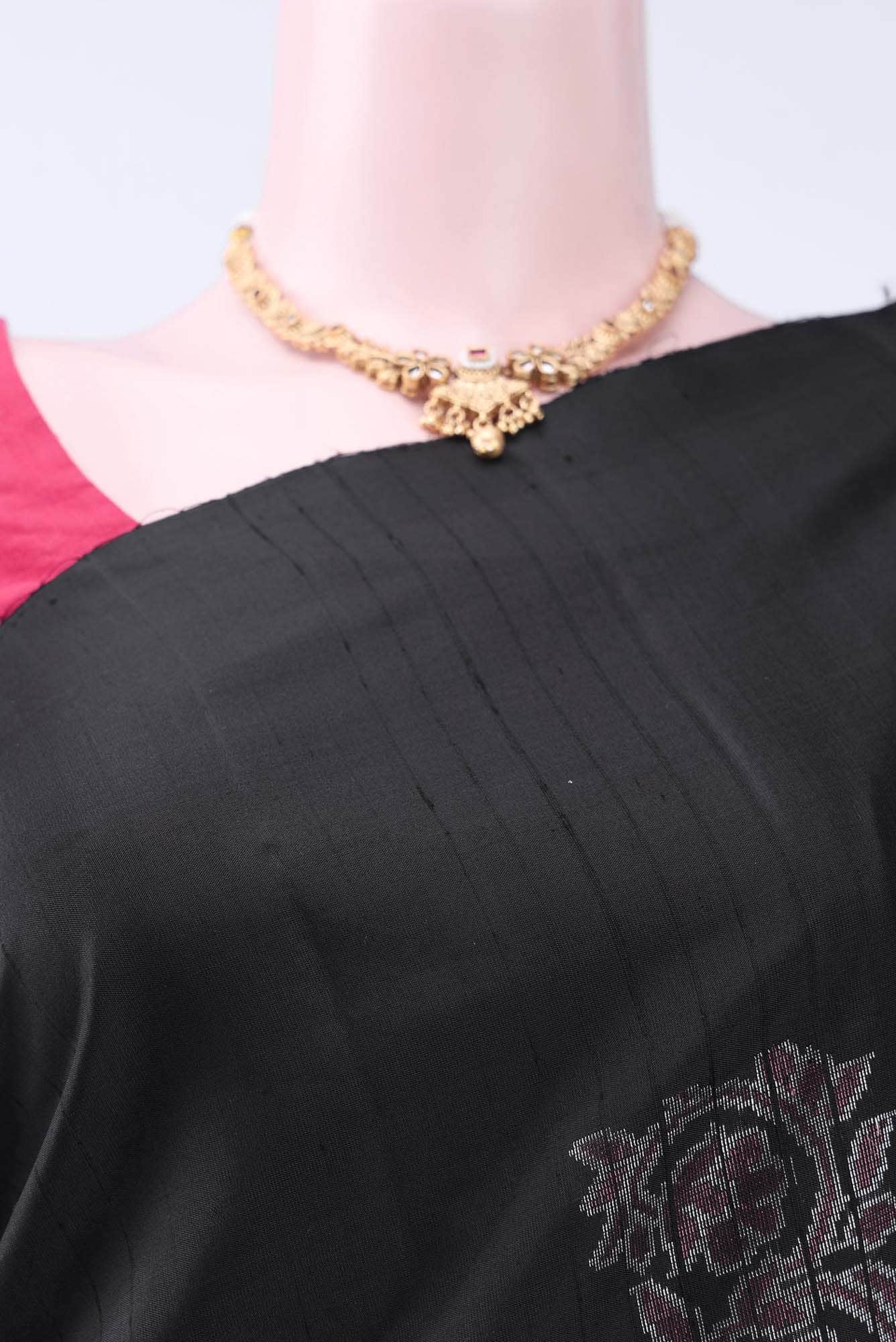 Black Soft Silk Saree