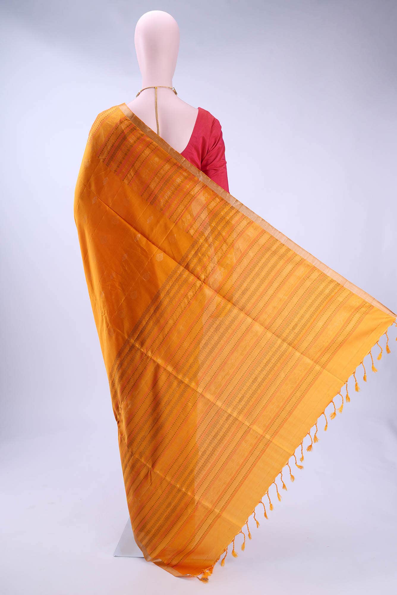Yellow Soft Silk Saree