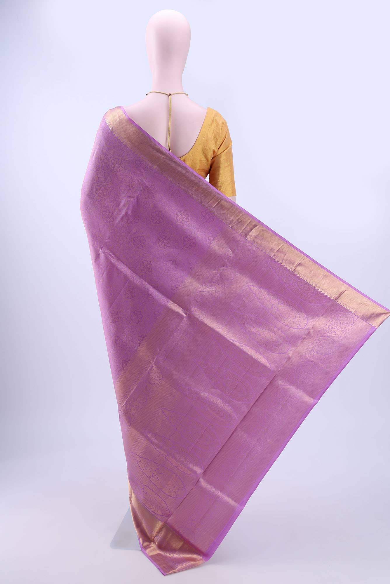 Lilac Soft Silk Saree