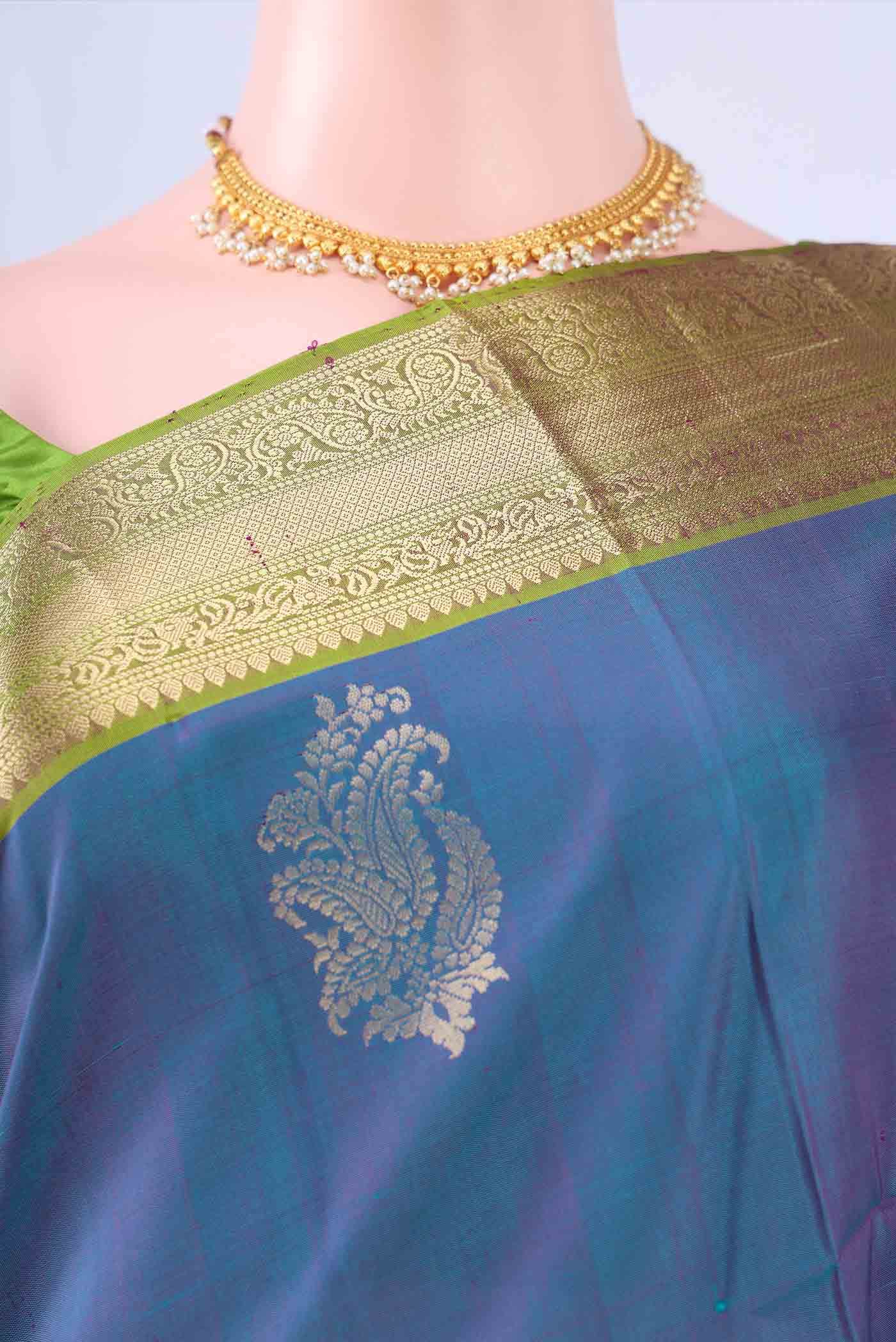 Davys Grey Soft Silk Saree