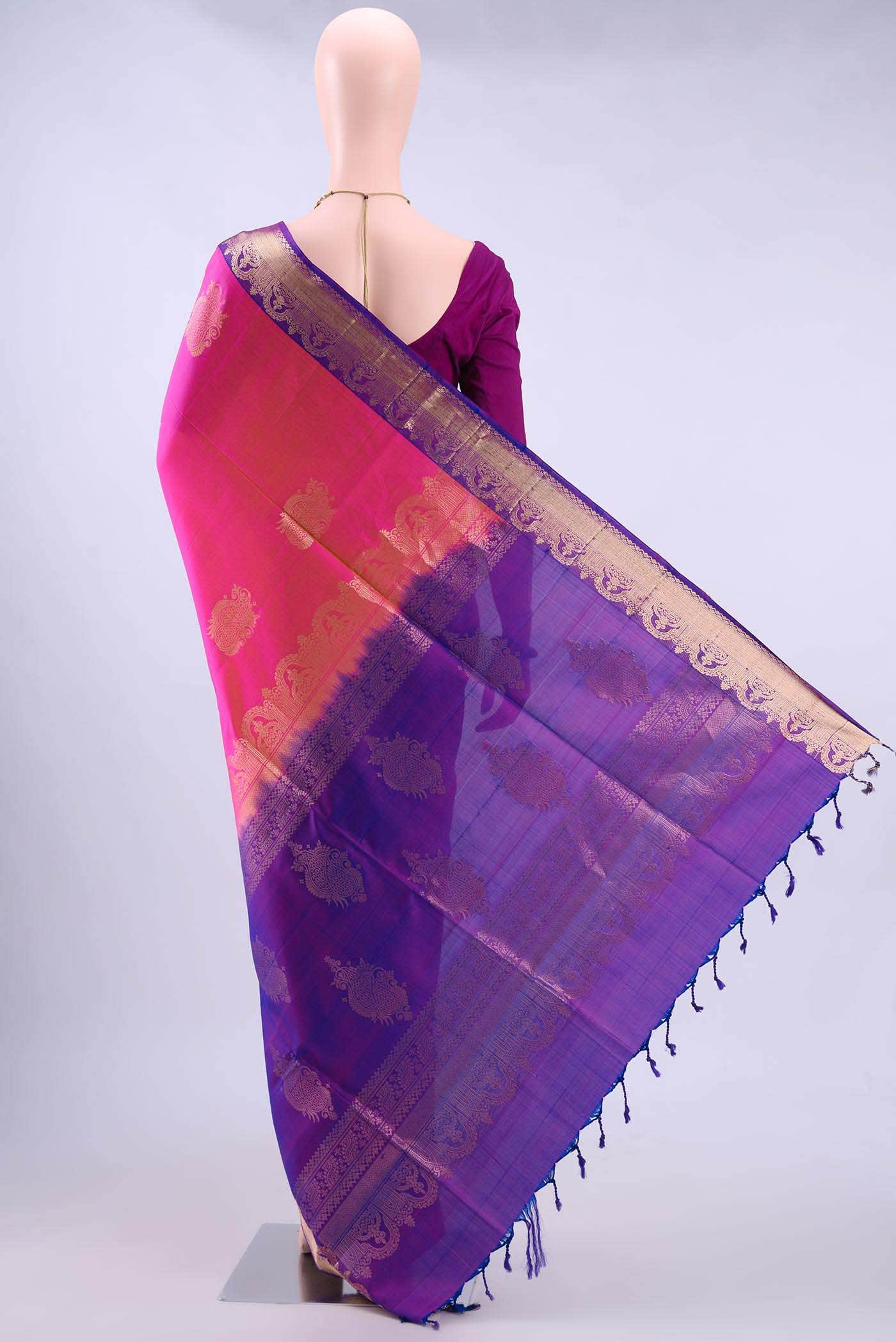 Pink Soft Silk Saree
