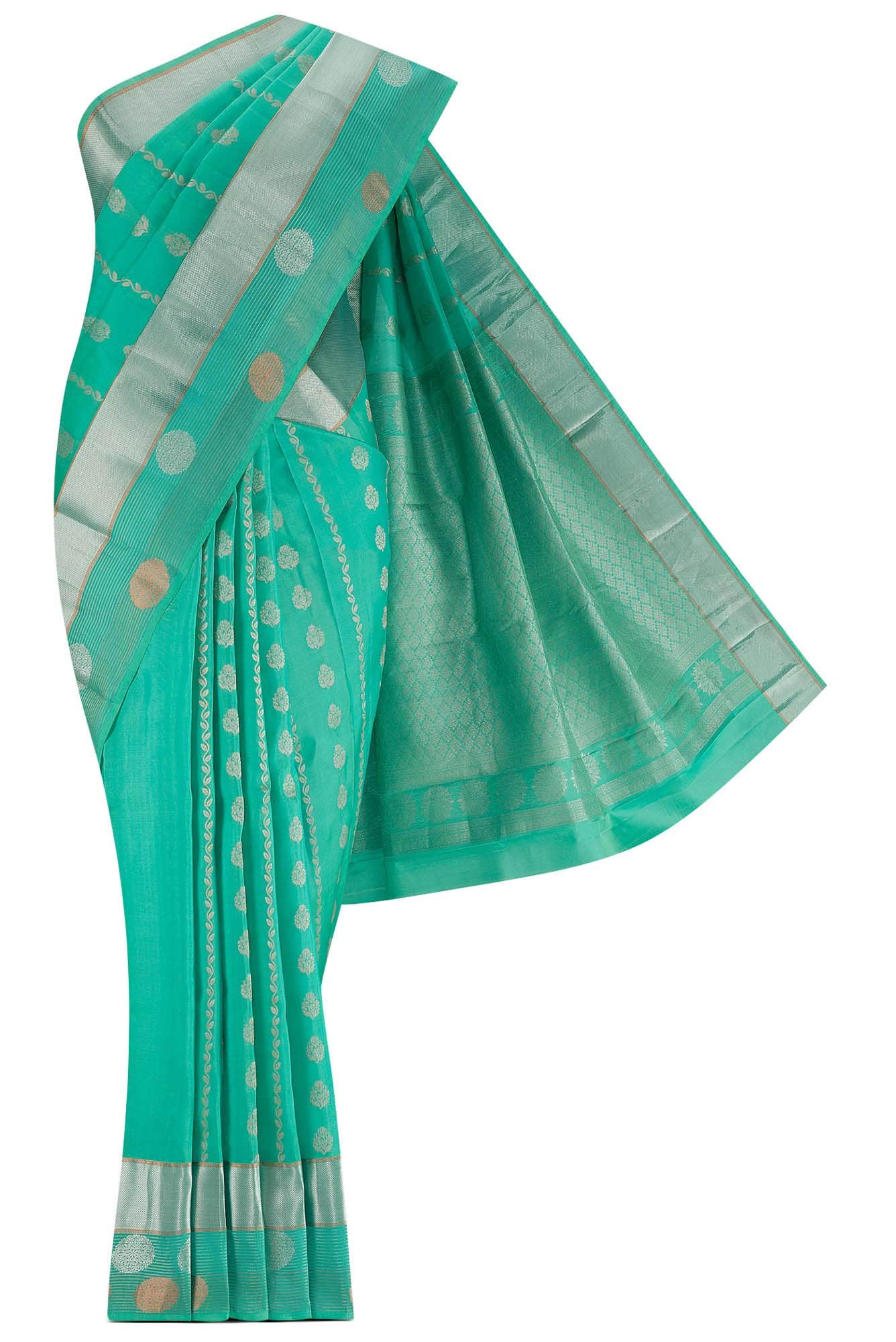 Green Kanchipuram Silk Saree
