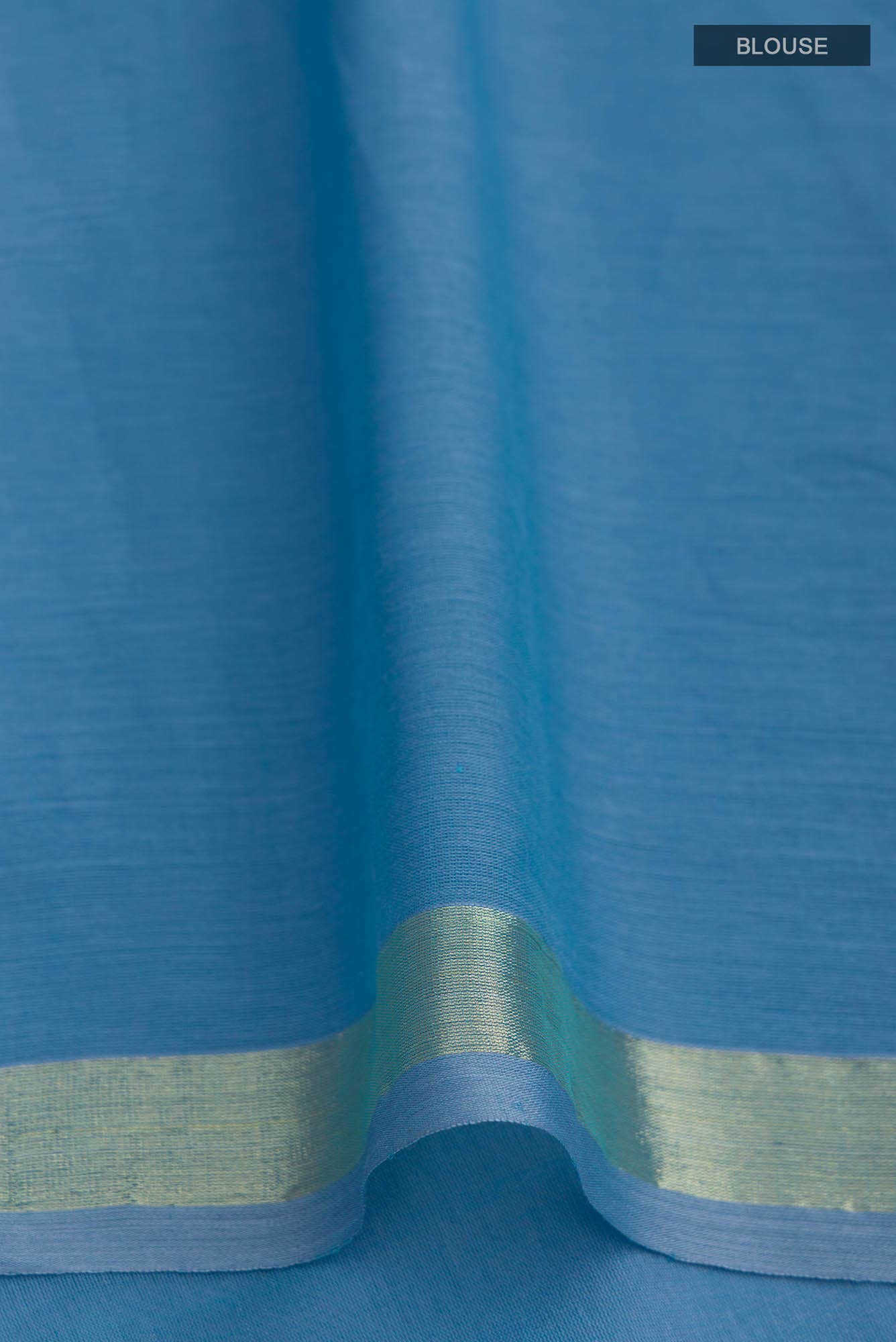 Suchitra-Blue Bengal Cotton Saree