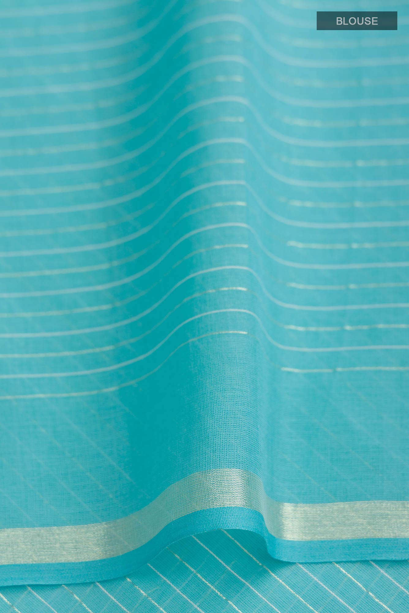 Haimanti-Blue Bengal Cotton Saree