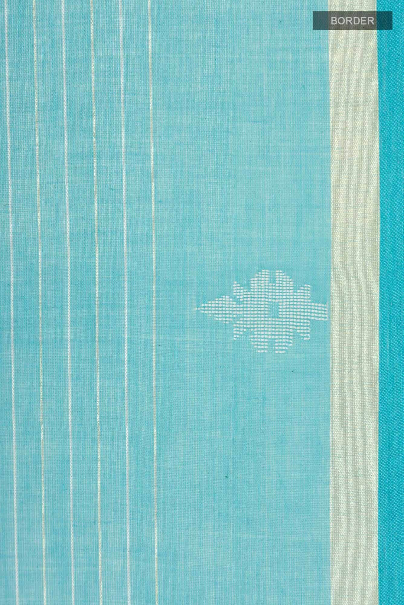 Haimanti-Blue Bengal Cotton Saree