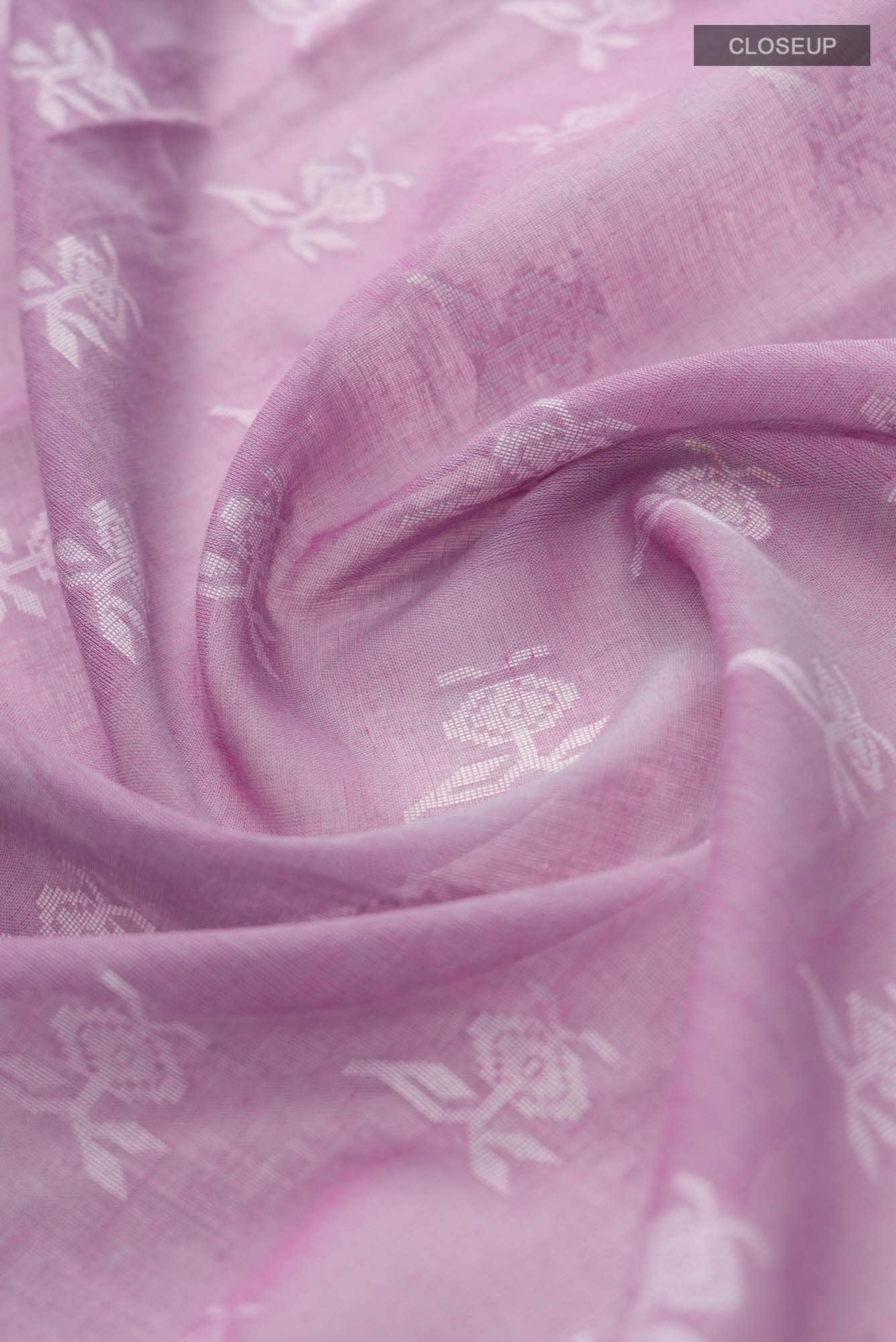 Aradhana-Purple Bengal Cotton Saree