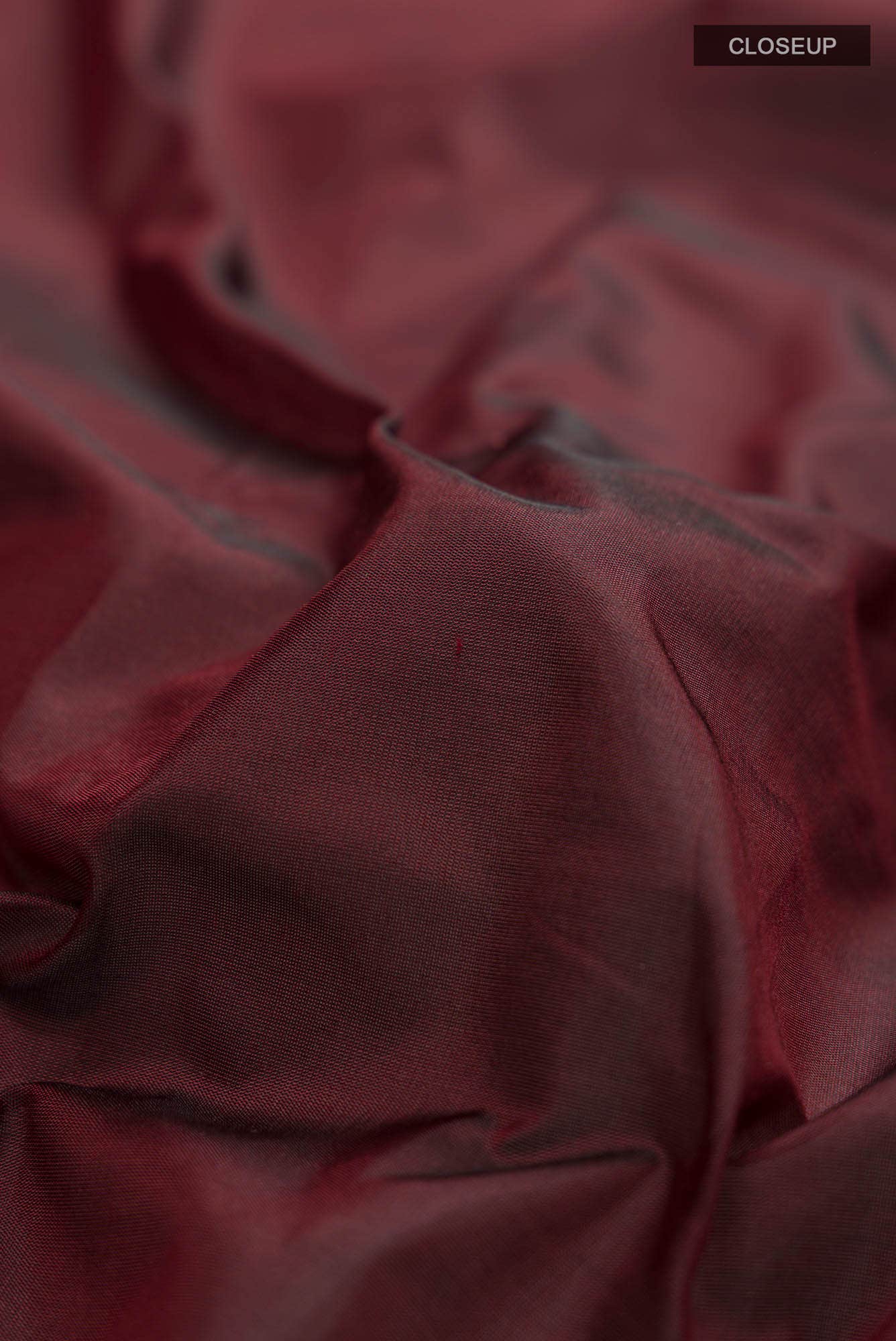 Maroon Blended Bangalore Silk Saree