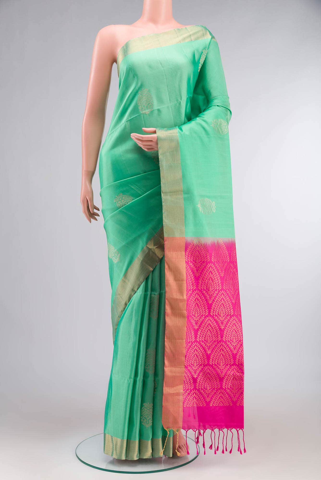 Green Soft Silk Saree