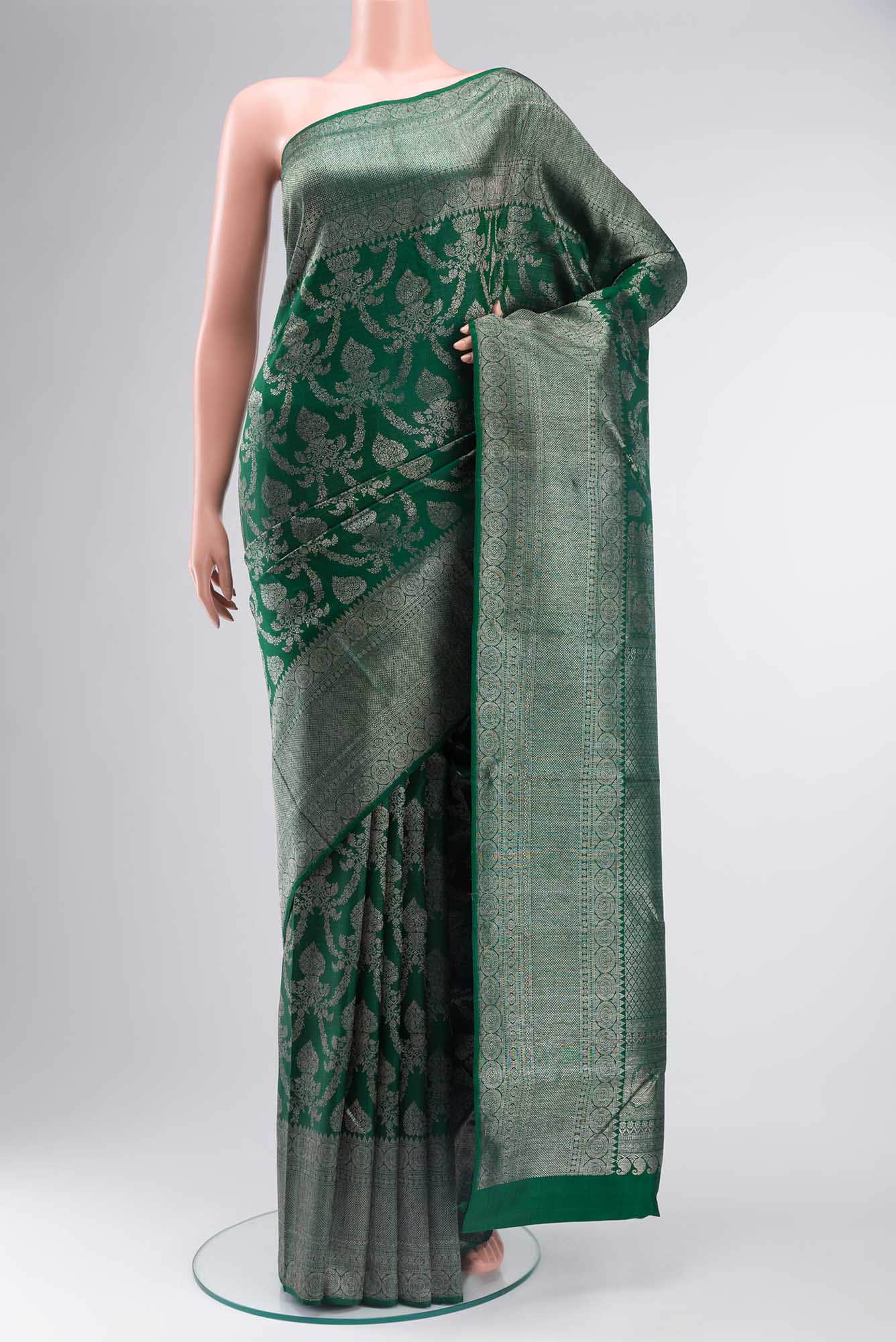 Green Kanchipuram Silk Saree