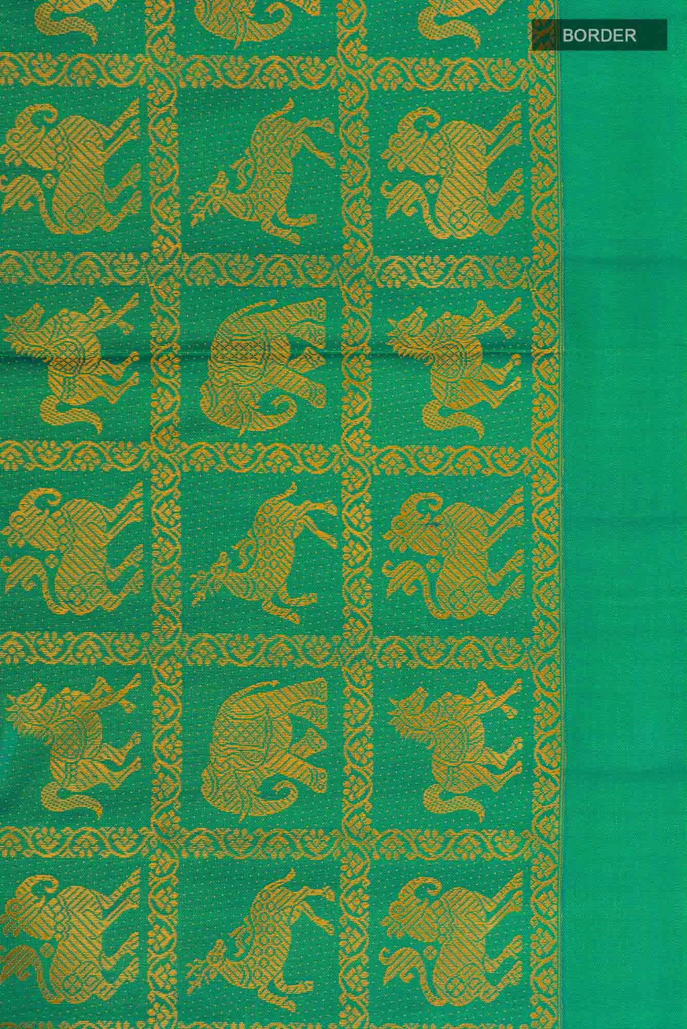 Green Kanchipuram Silk Saree