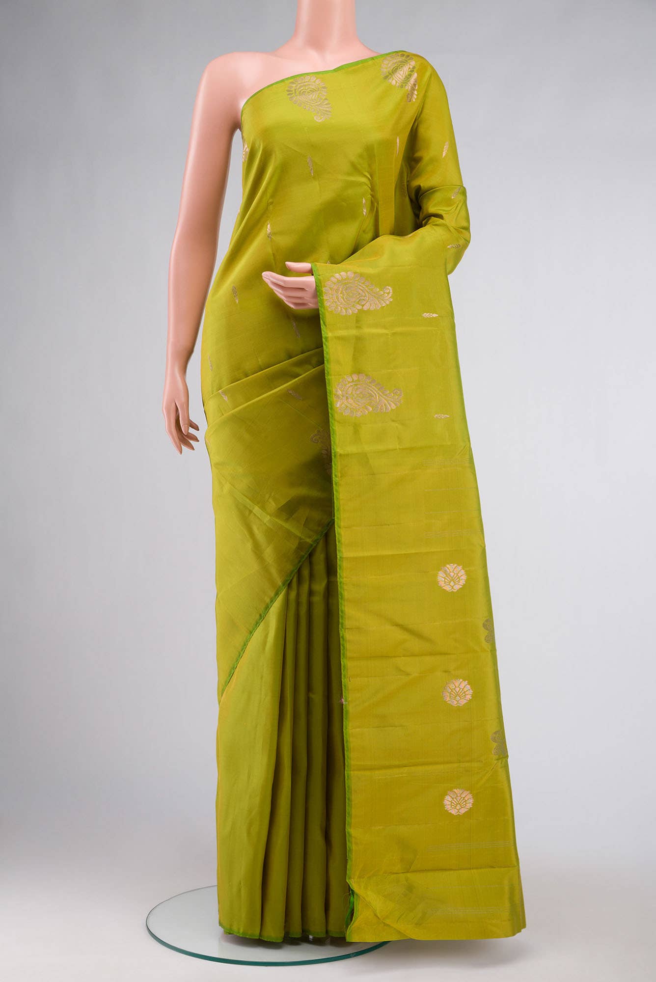 Green Kanchipuram Silk Saree