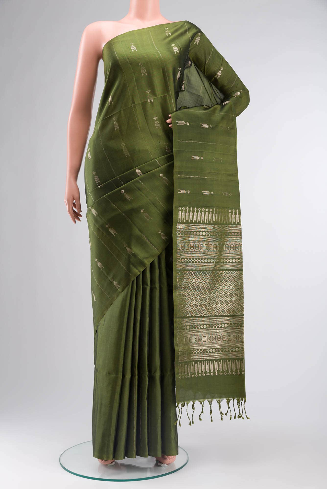 Green Soft Silk Saree