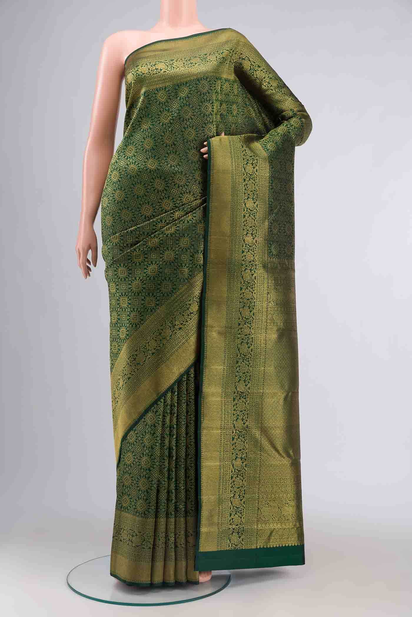 Green Kanchipuram Silk Saree