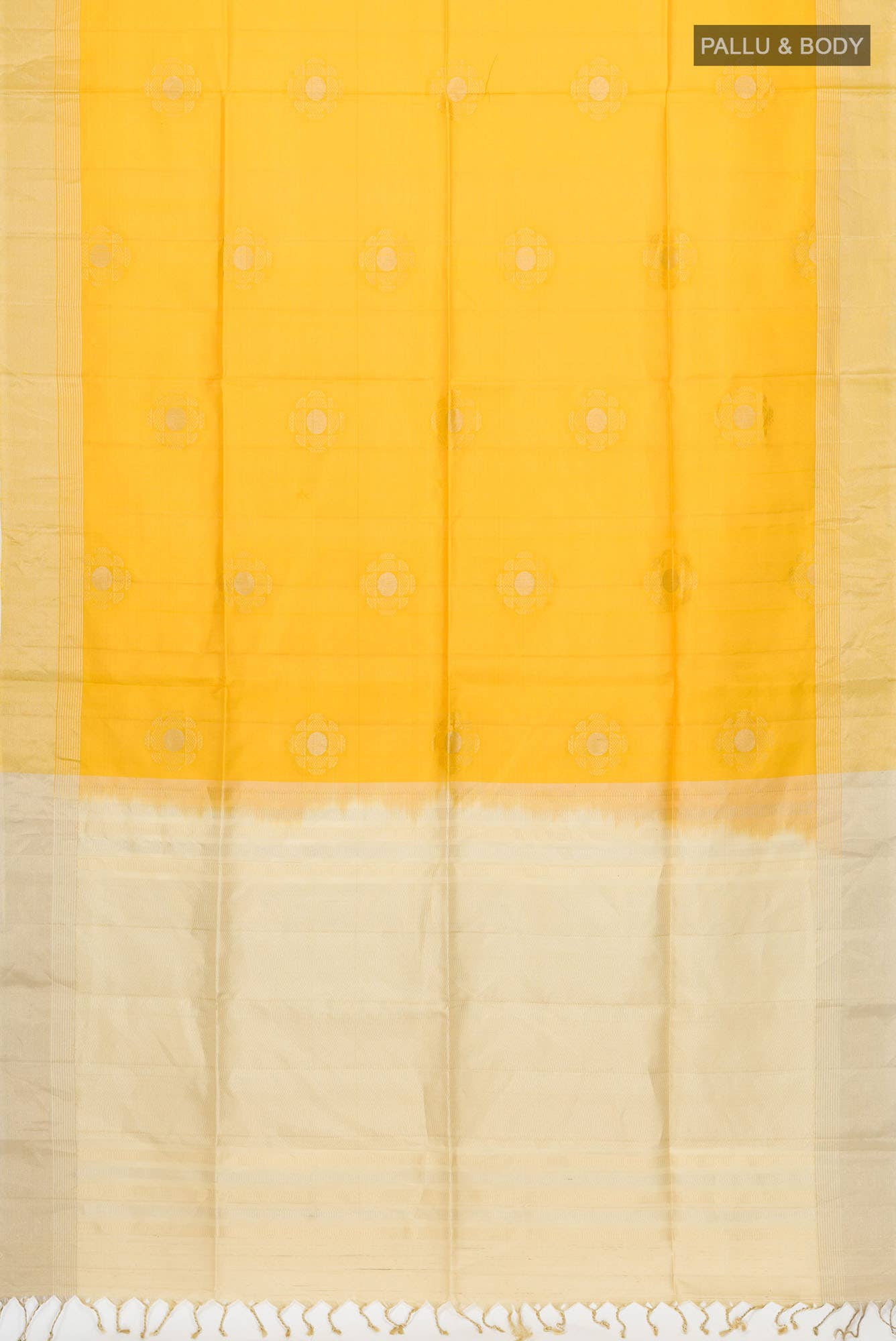 Yellow Soft Silk Saree