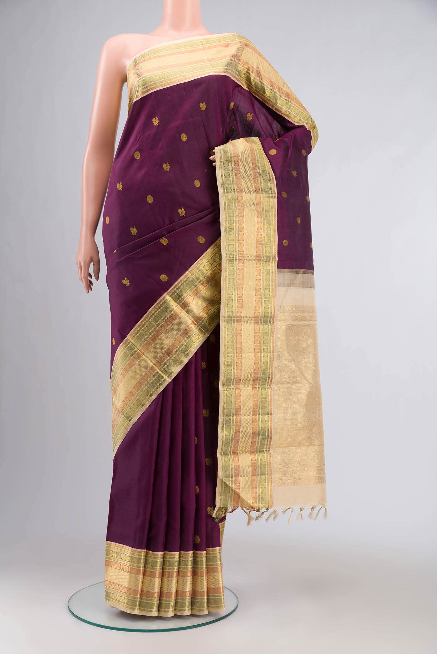 Green Kanchipuram Silk Saree