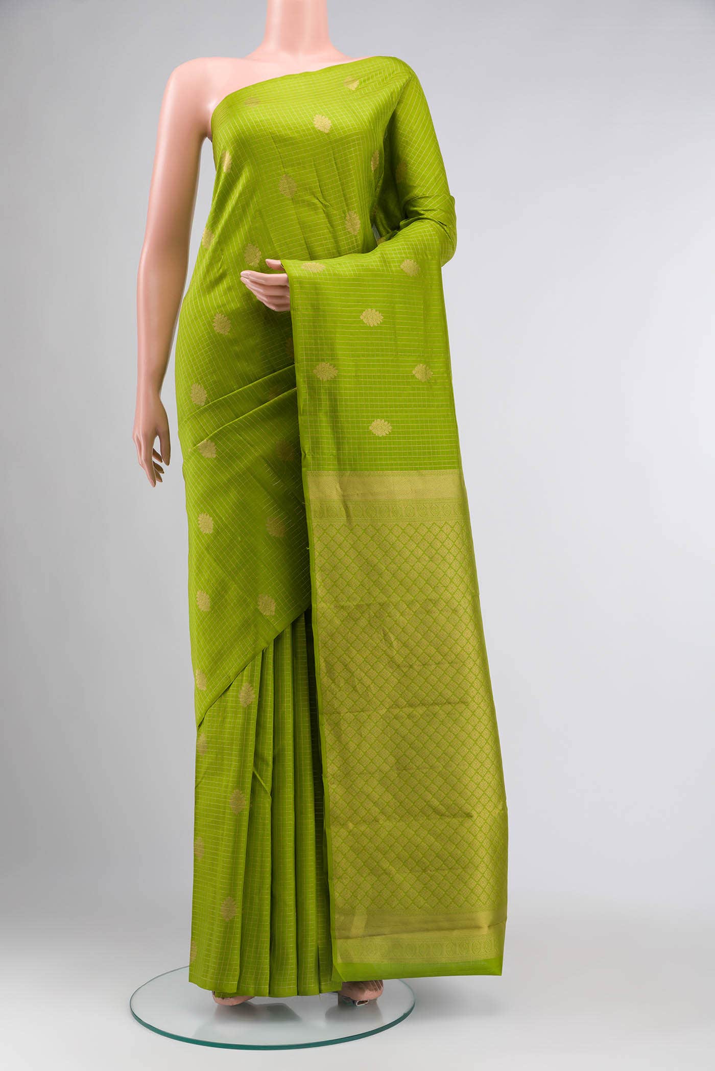 Green Kanchipuram Silk Saree