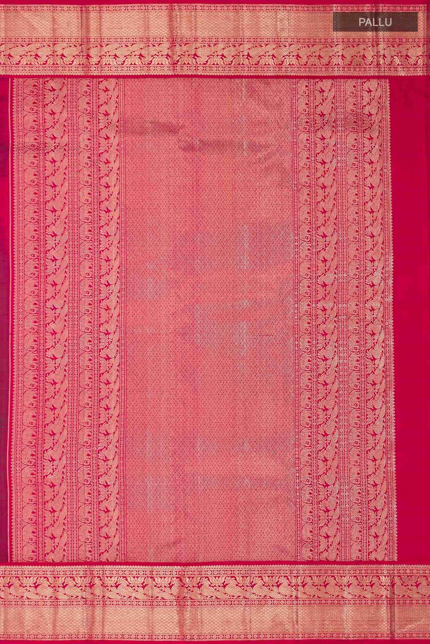 Blue Kanchipuram Silk Saree