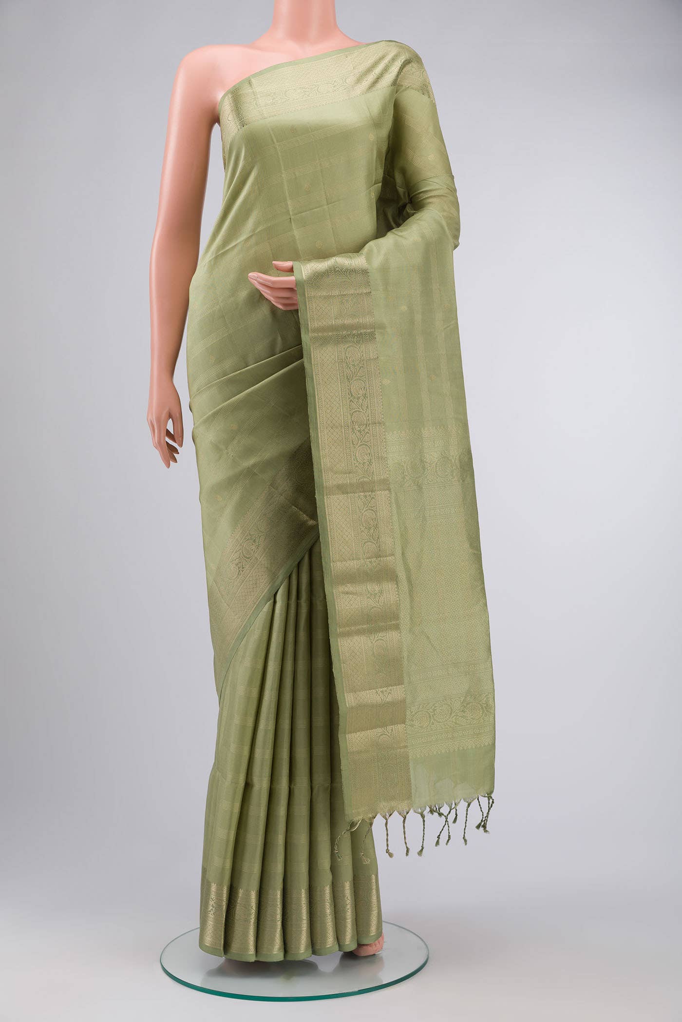 Green Soft Silk Saree