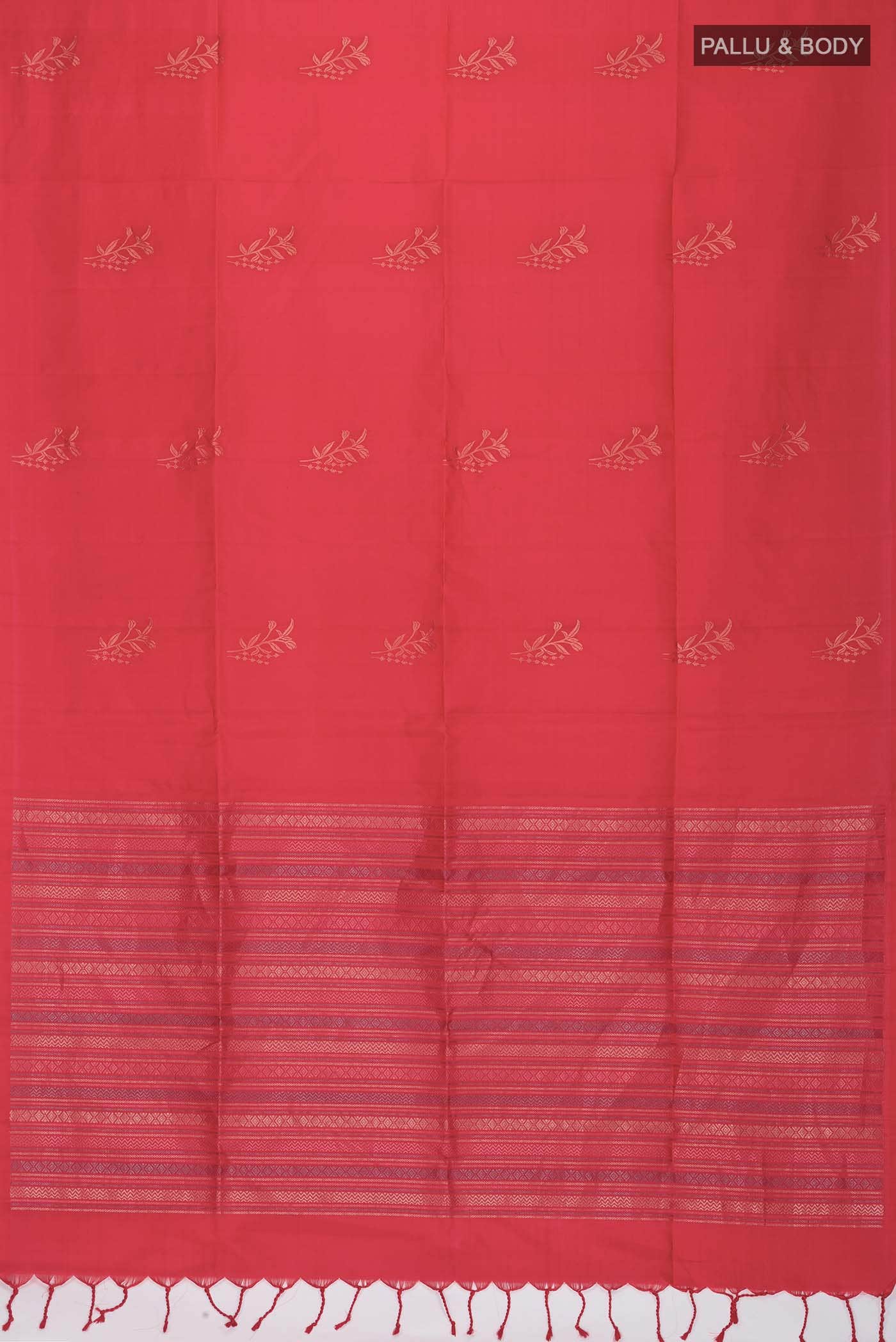 Red Soft Silk Saree