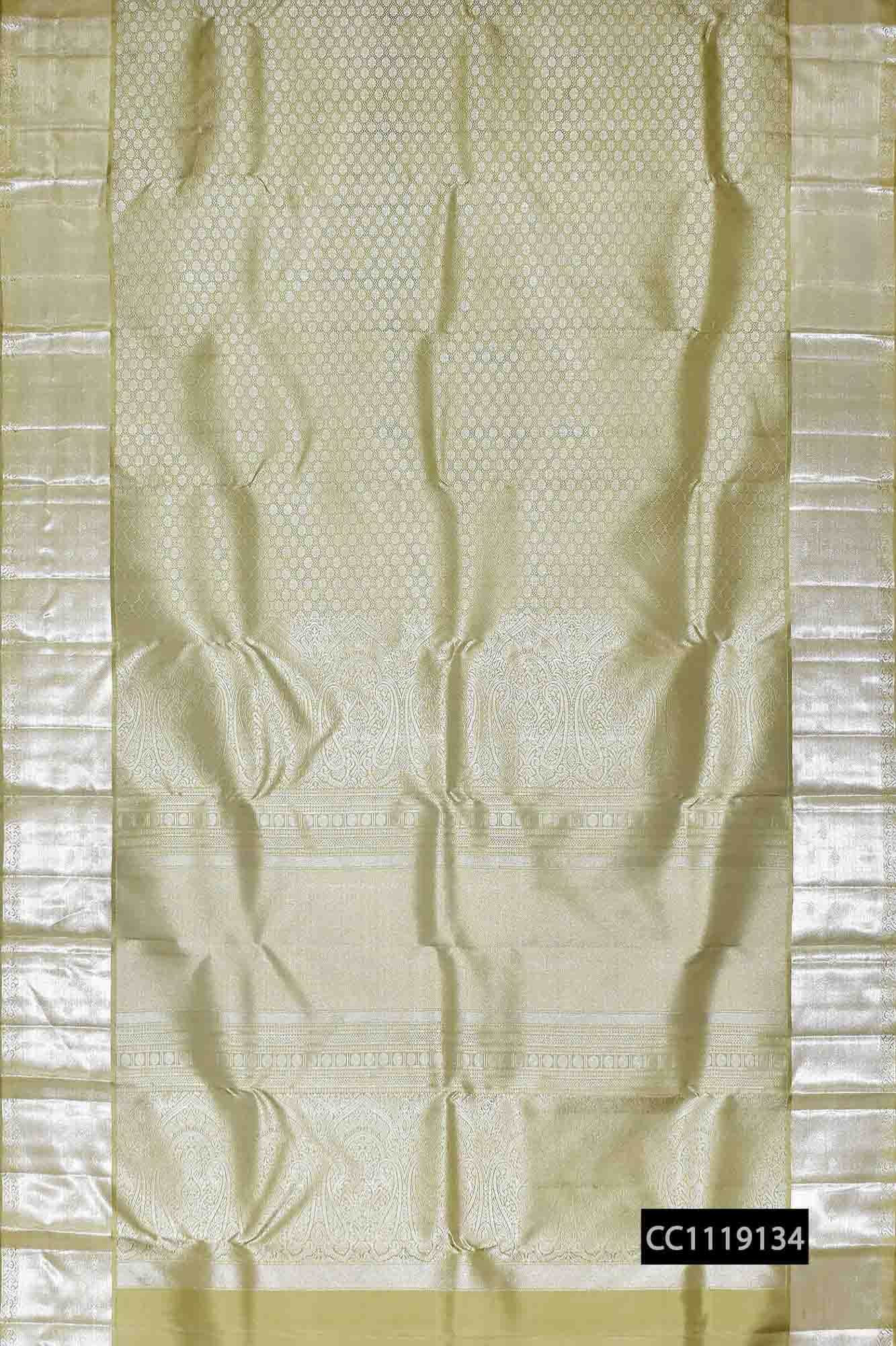 Green Kanchipuram Saree