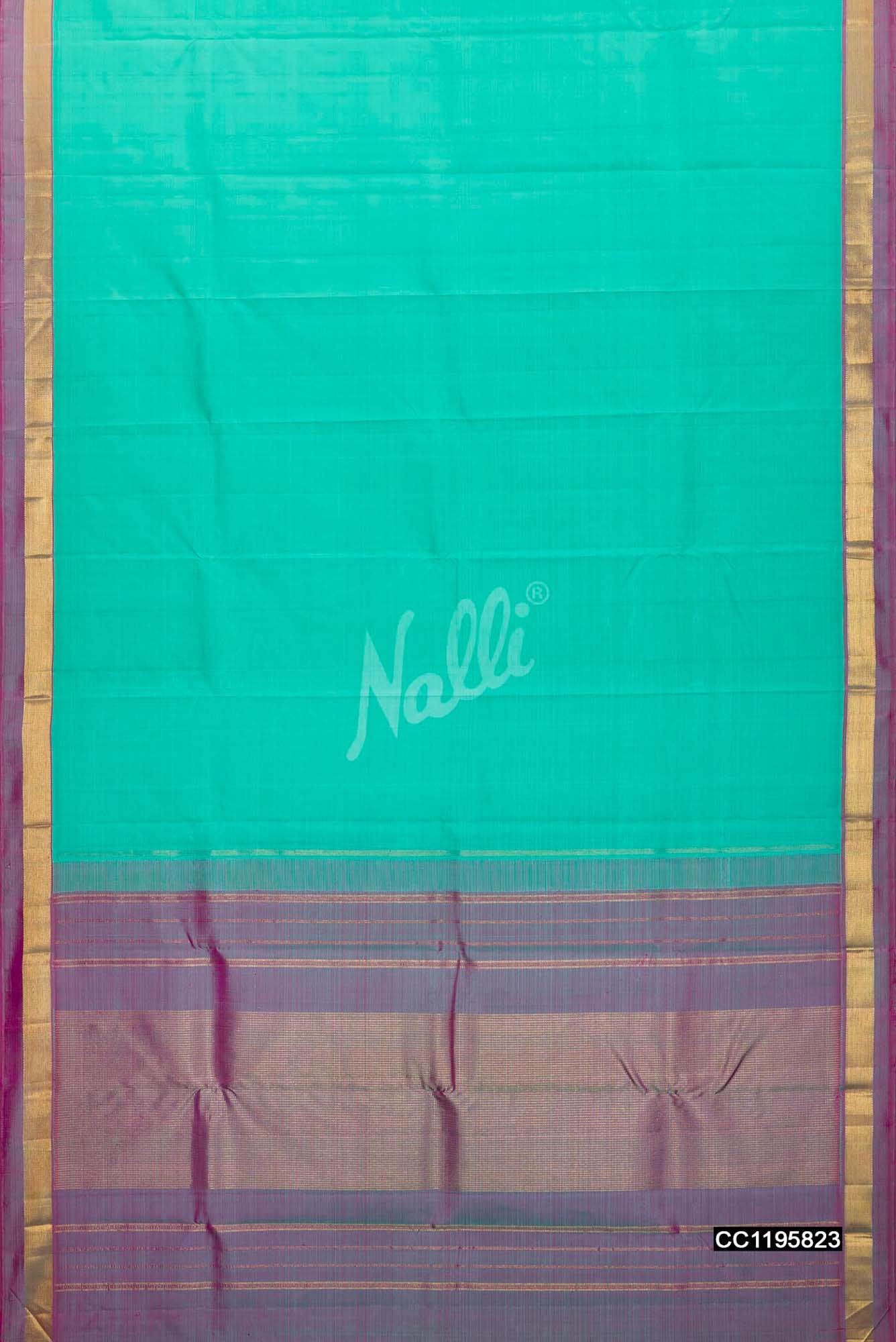 Blue Kanchipuram Silk Saree