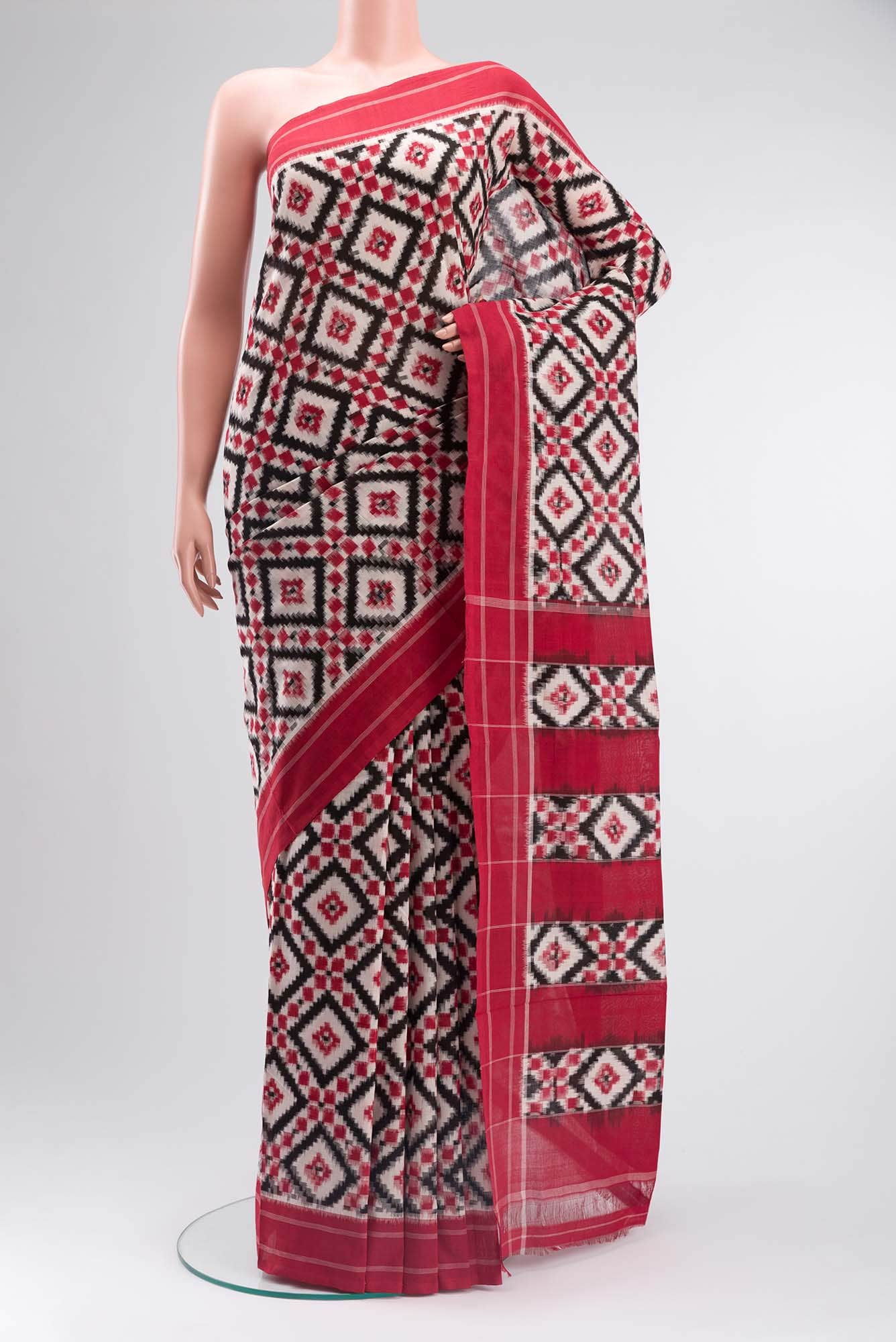 Multi Pochampally Cotton Saree