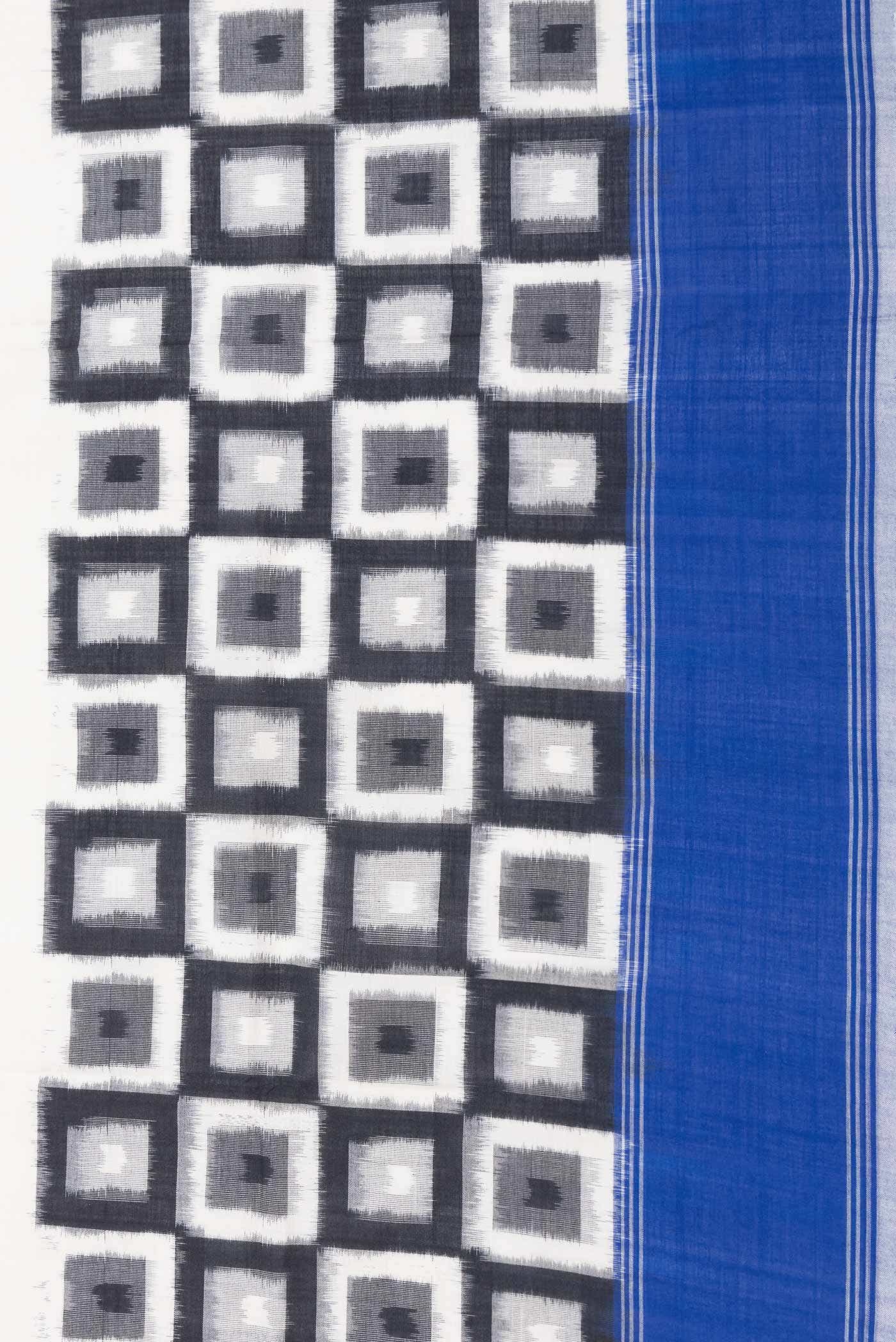 Off White Cotton Saree