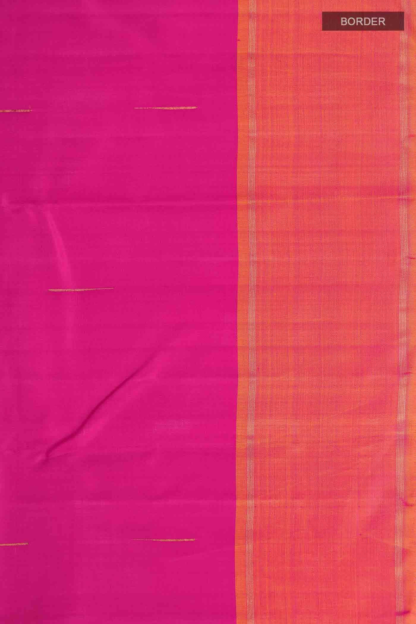 Pink Kanchipuram Silk Saree