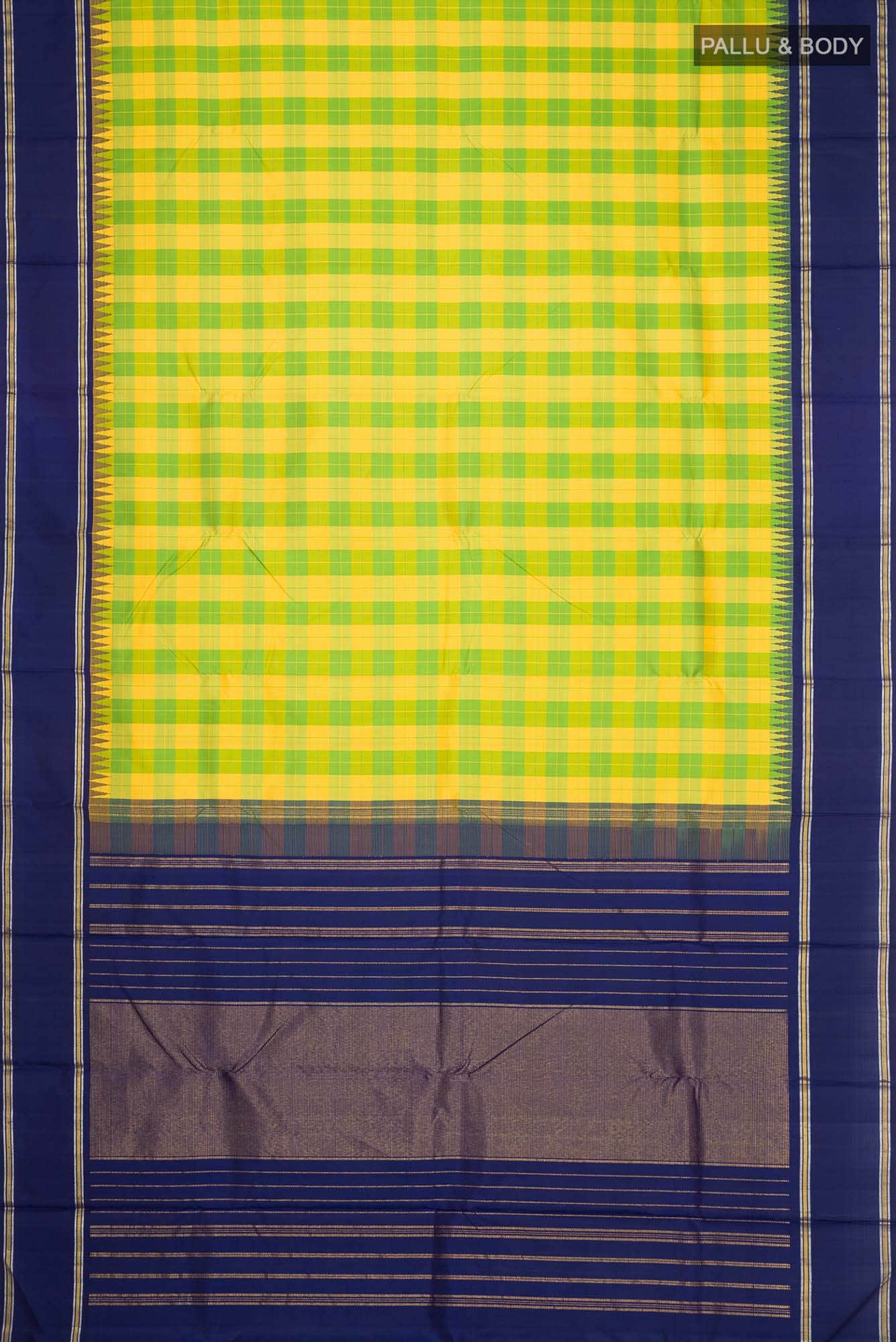 Multi Kanchipuram Silk Saree