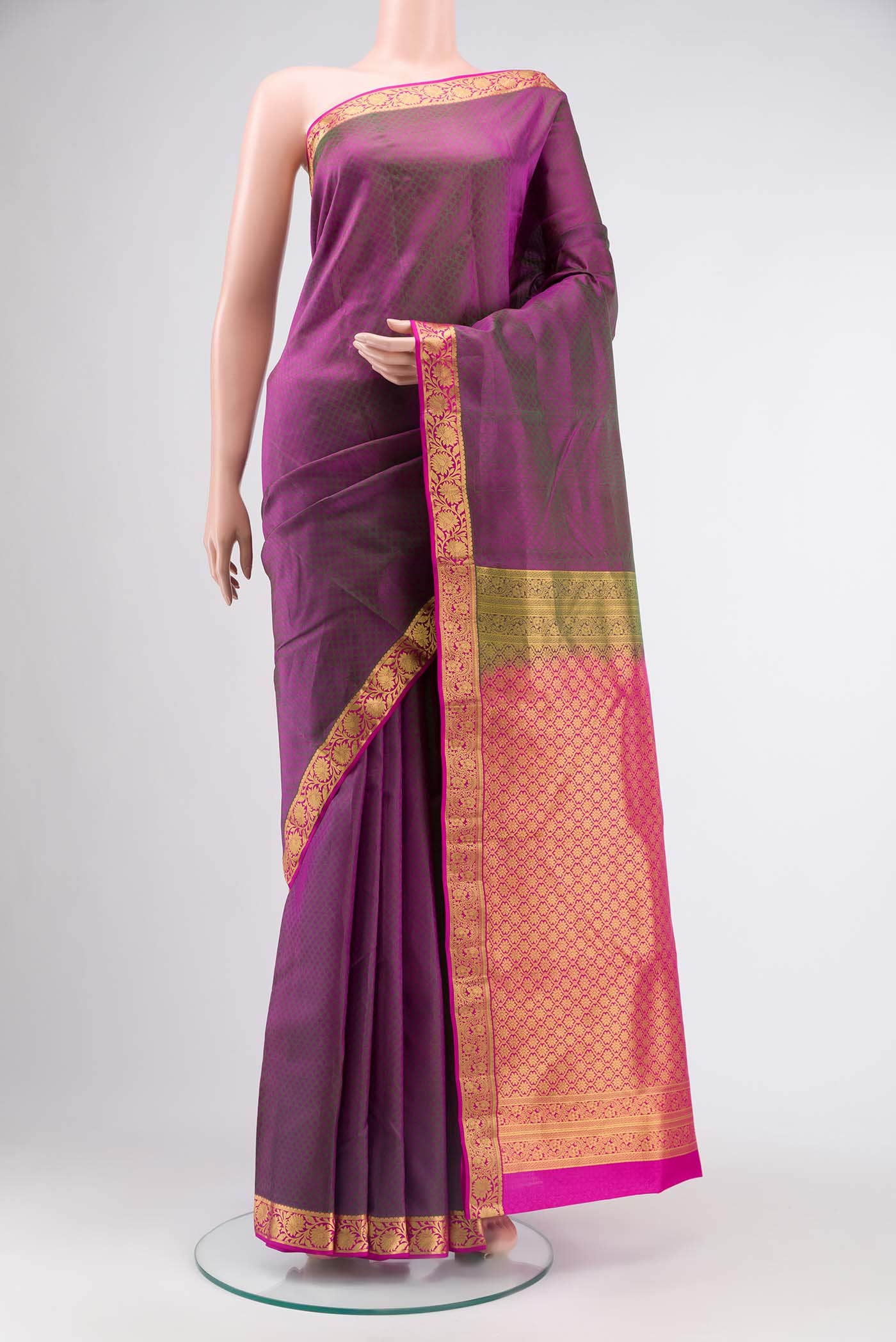 Green Kanchipuram Silk Saree