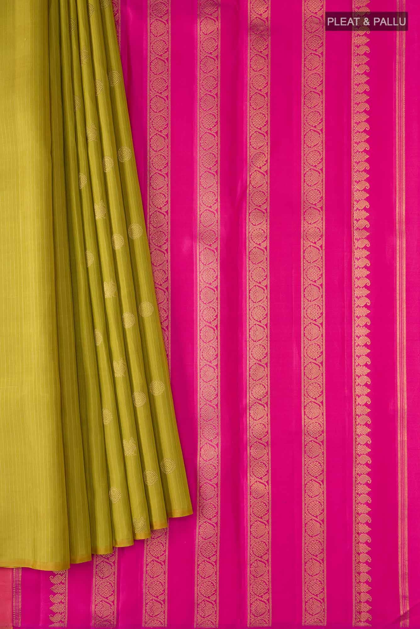 Green Kanchipuram Silk Saree