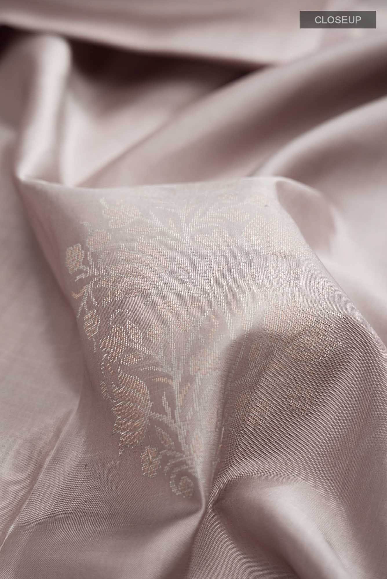 Beige Soft Silk Saree